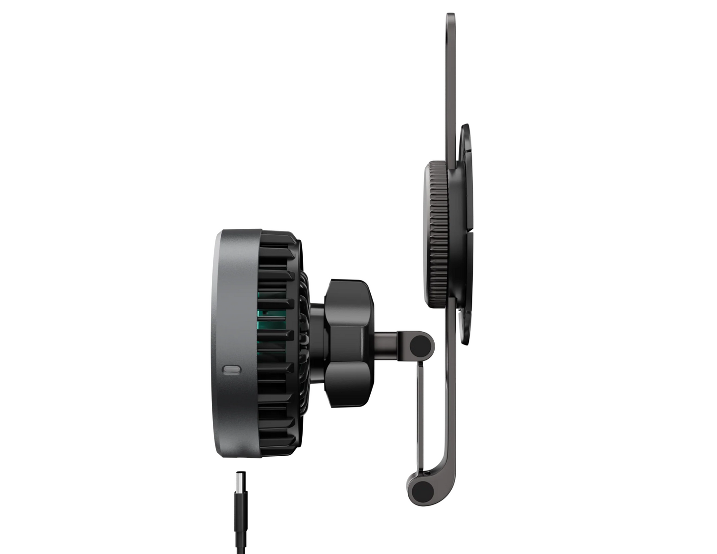 شاحن سيارة MagEasy MagMount الذكي للتبريد مع Qi2 15W | شاشة السيارة | MCGIPH301SG24