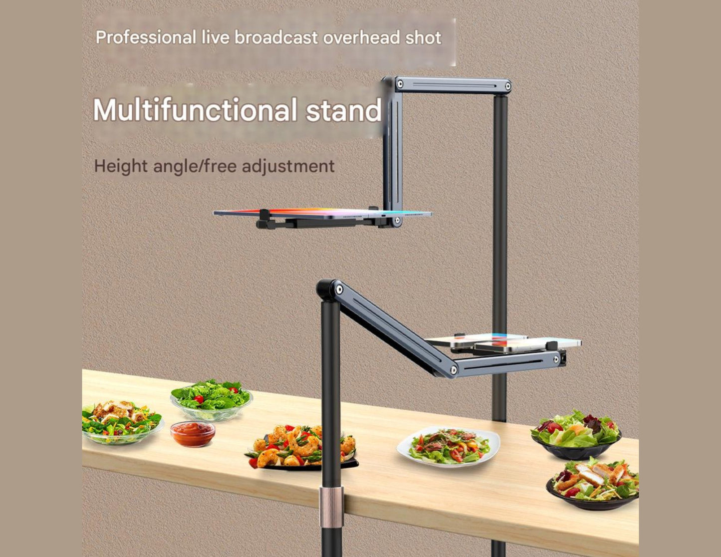 P86S Universal Stand for Mobile Phone and Tablet – Gray