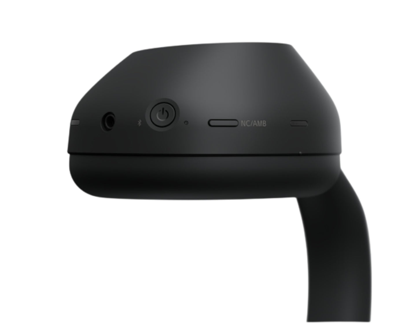 Sony WH-1000XM6 Wireless Noise Canceling Headphones – Black on a white background