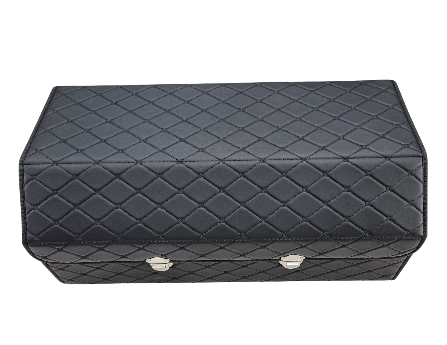 Trunk Organizer Leather Storage Box for Car - Large 3 Compartments - THABTHABA STORE