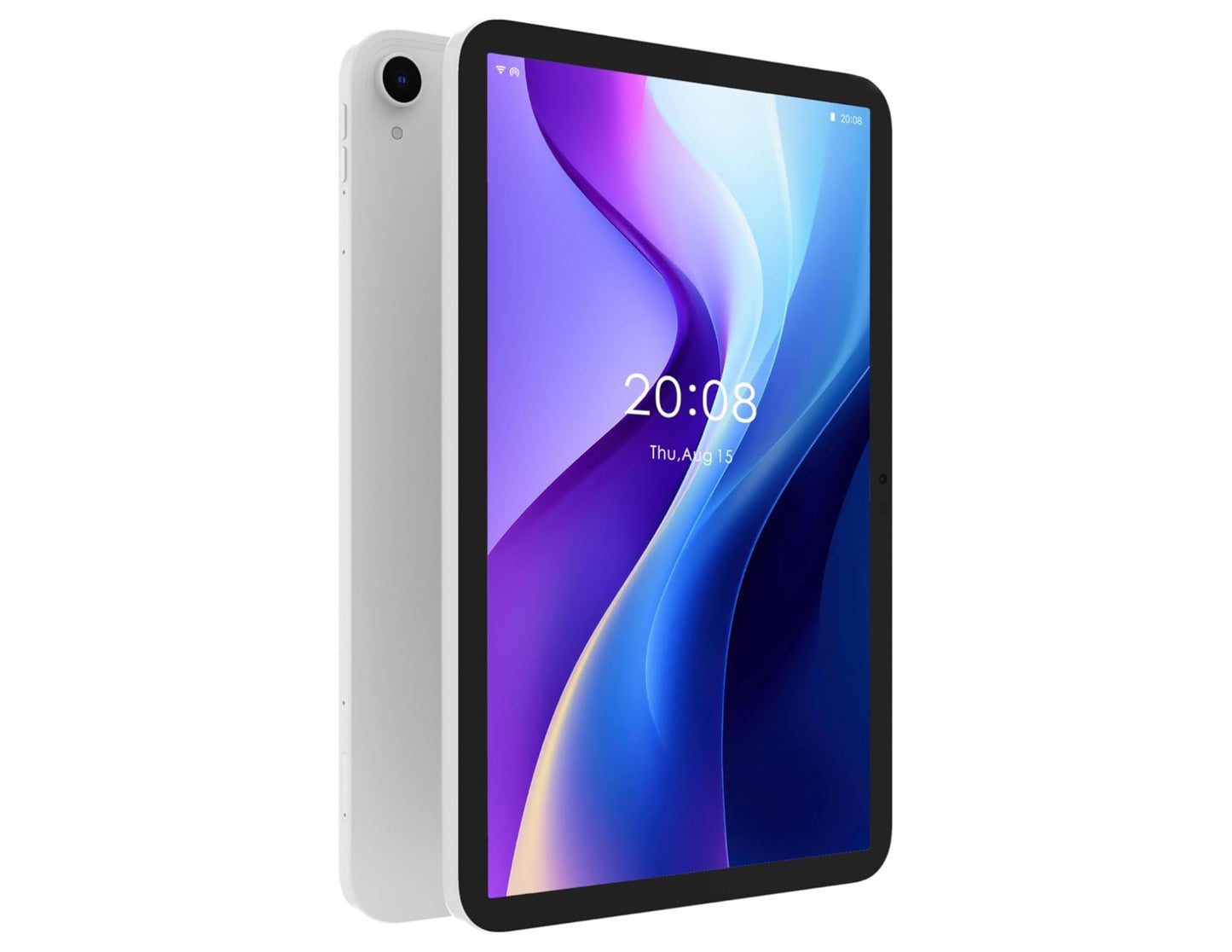 Silver G-Tab PAD11 128GB 4G Tablet – 14GB RAM, 10.95" 90Hz – Android 15.0 on a white background