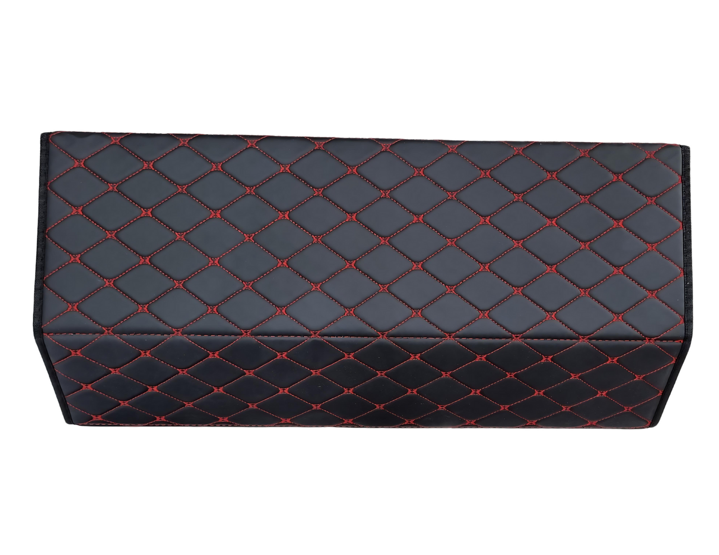 Trunk Organizer Leather Storage Box for Car - Large 3 Compartments - THABTHABA STORE