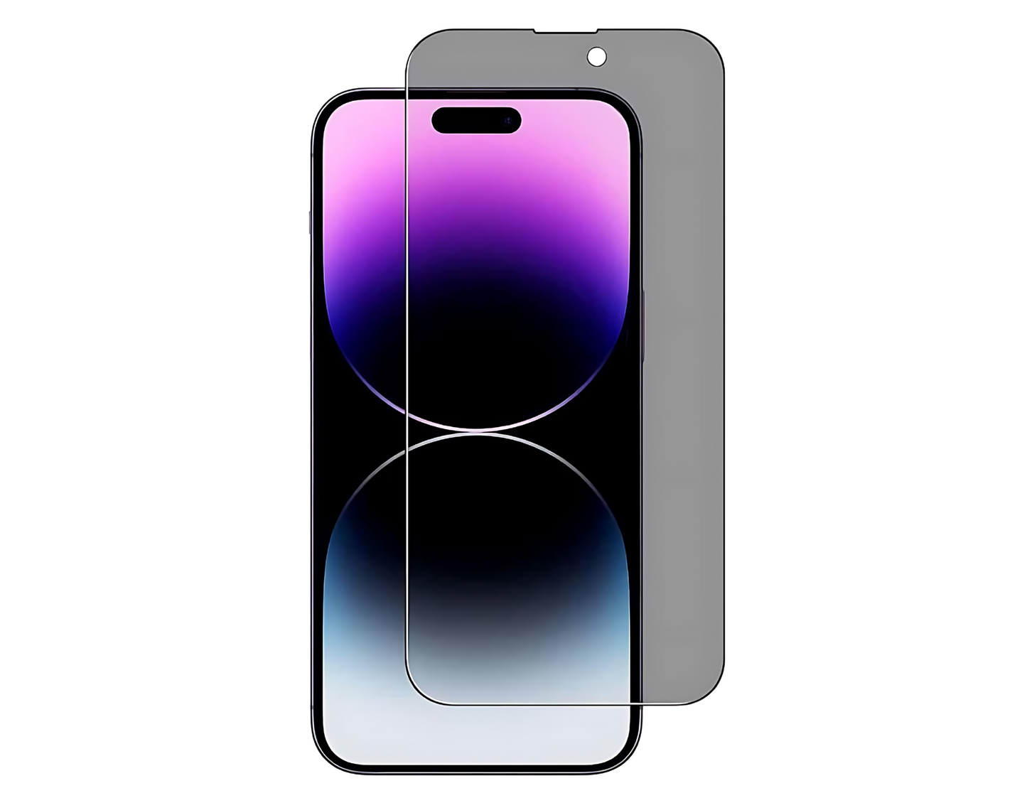 Wizard 3D Privacy Tempered Glass for iPhone 14 Pro- Pro Max , iPhone 15 Pro- Pro Max - THABTHABA STORE