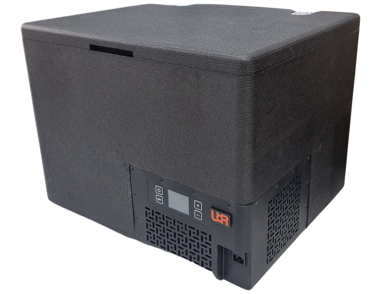 UOR Portable Refrigerator FE40 Cool Box – 40L Dual Zone, LG Compressor, App Controlled