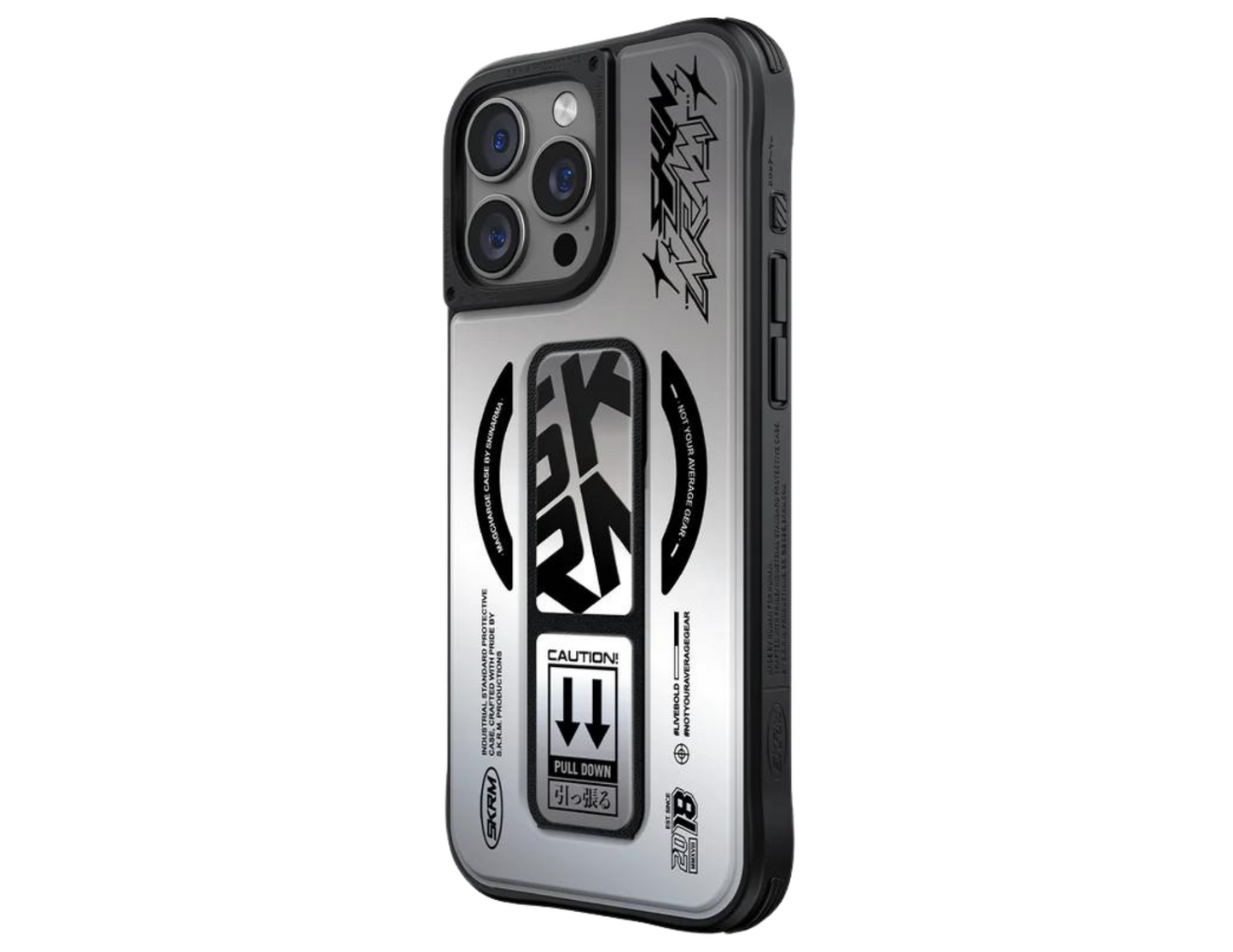 Skinarma - KIRA KOBAI Grip-Stand Case for iPhone 16 Pro & 16 Pro Max