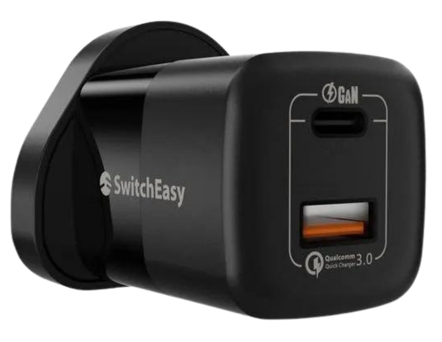 SwitchEasy PowerBuddy 40W GaN Wall Charger 2 Port - THABTHABA STORE