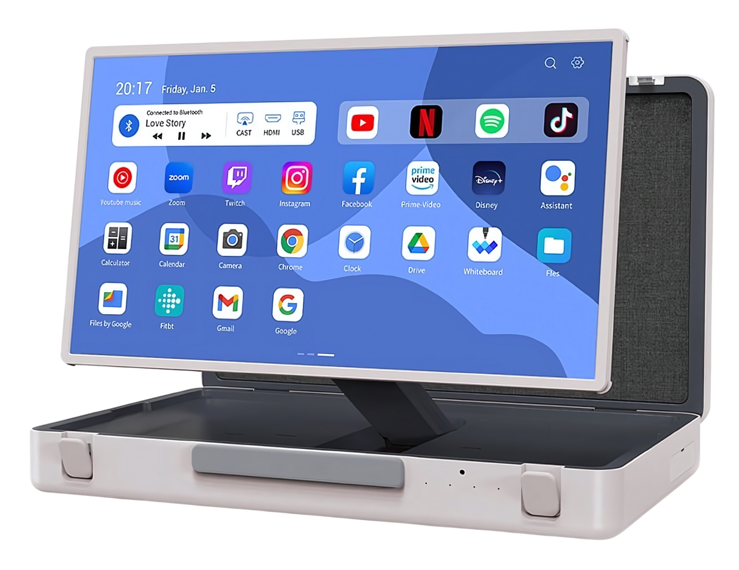 PackGo 27 inch Briefcase Design Portable Touch android - THABTHABA STORE
