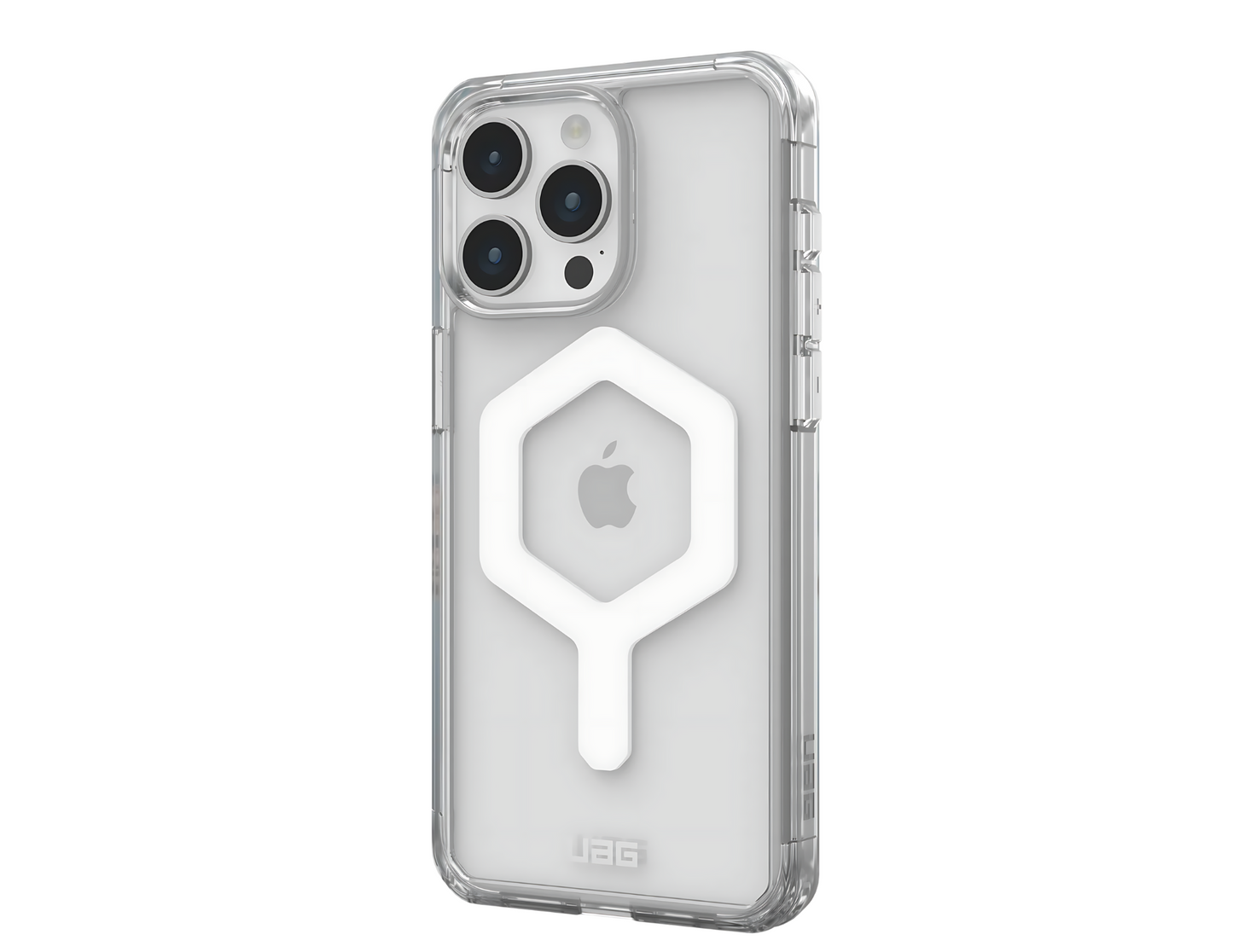 UAG Plyo Case for iPhone 15 Pro - Pro Max , Ice/White - THABTHABA STORE
