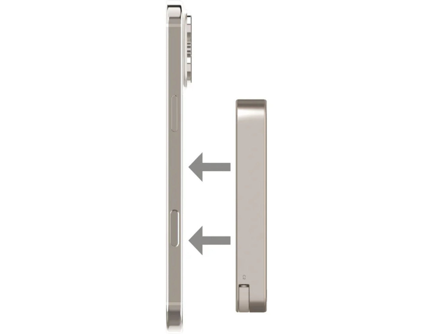Momax F.Pass+ Magnetic Power Bank 10000mAh with USB-C Cable, 30W Fast Charging, Ultra-Compact