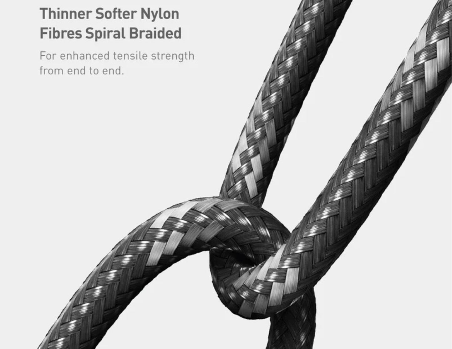 Energea NyloFlex Lightning to USB-C Cable 3M 100W – CBL-NFCL-BLK300