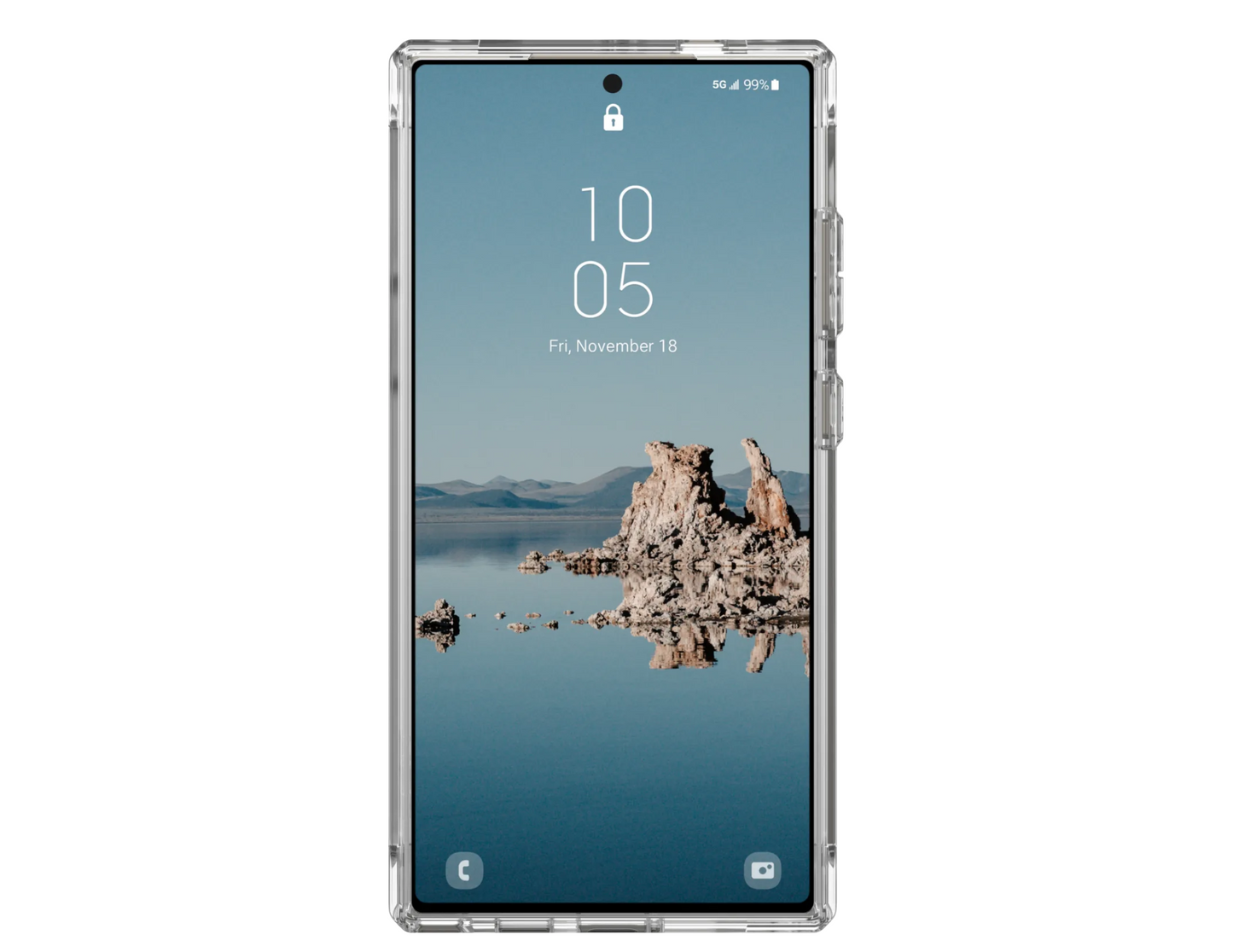 UAG Plyo Pro Case for Samsung Galaxy s24 Ultra - Ice Silver - THABTHABA STORE
