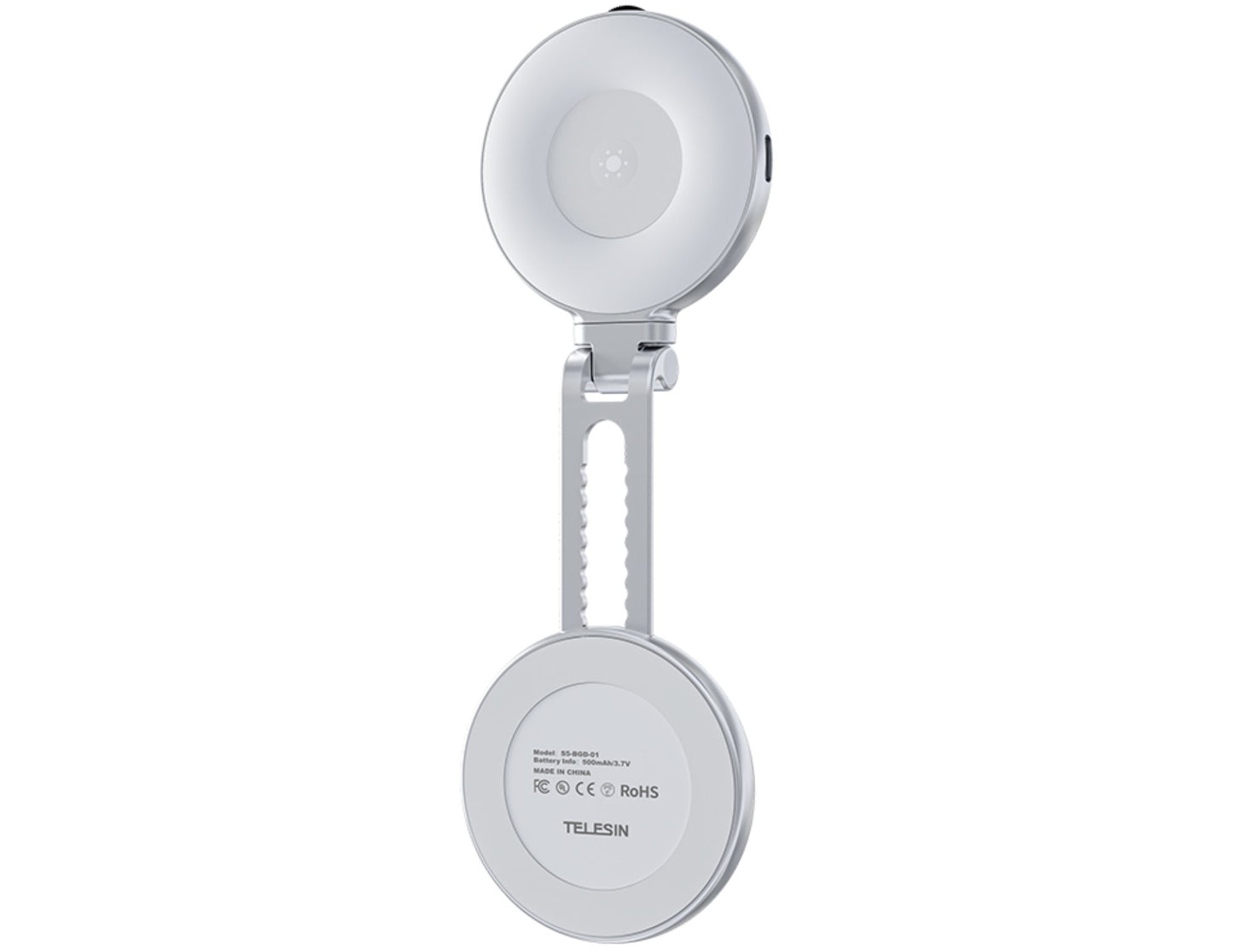 Telesin magnifying glass with stand on a white background