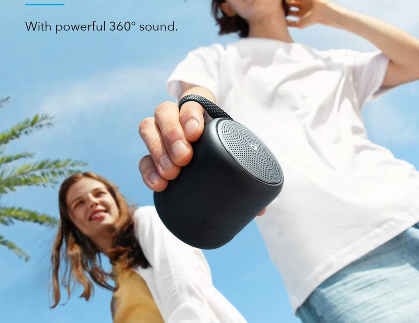 2 Anker Soundcore Mini 3 Pocket Bluetooth Speakers Offer