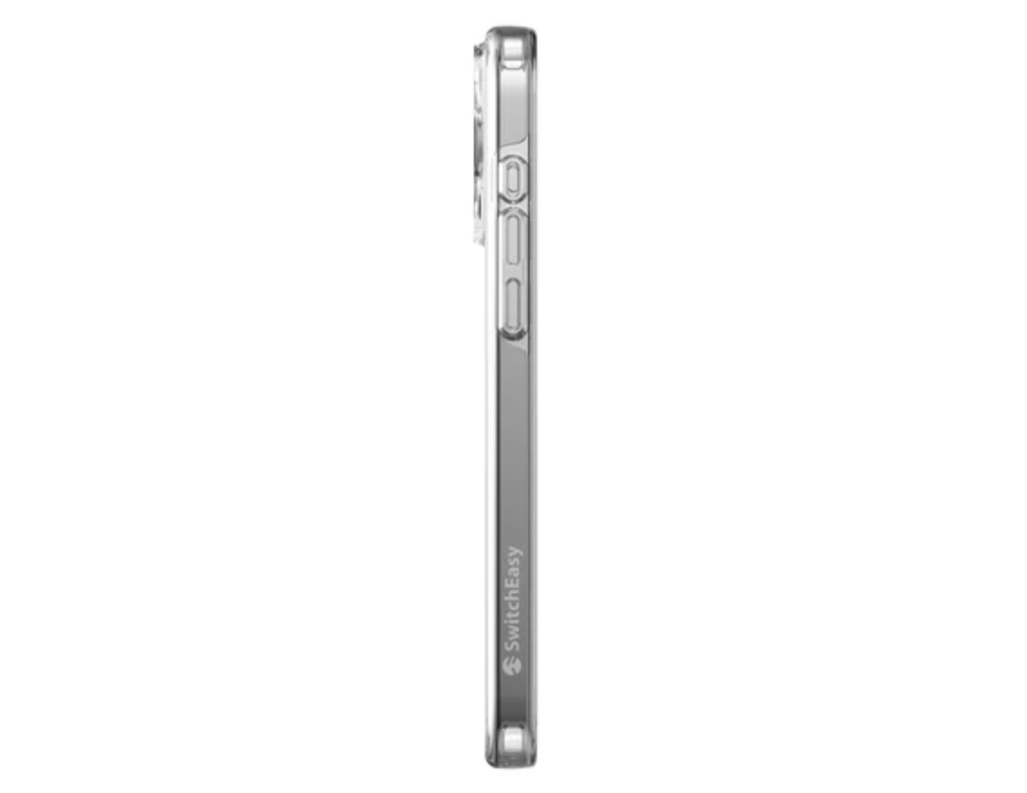 SwitchEasy Pure M Anti-Yellowing Clear Bumper Case for iPhone 15 pro , iPhone 15 Pro Max - THABTHABA STORE