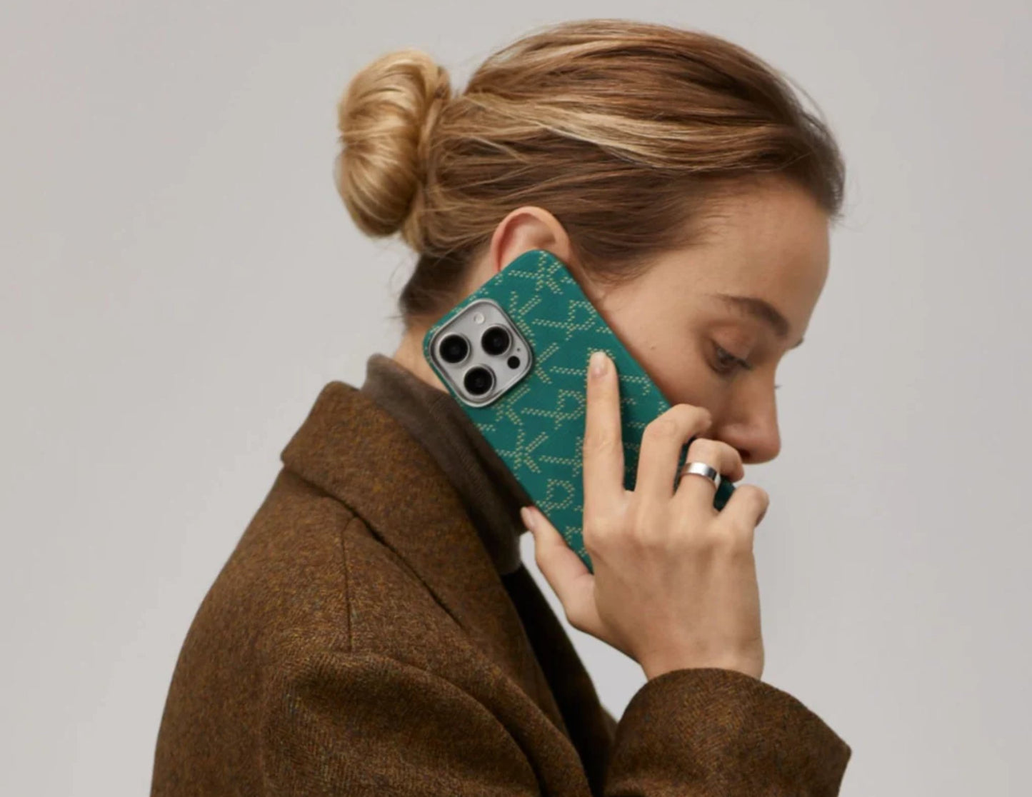 PITAKA Monogram Tactile Woven Case for iPhone 16 Pro & Pro Max
