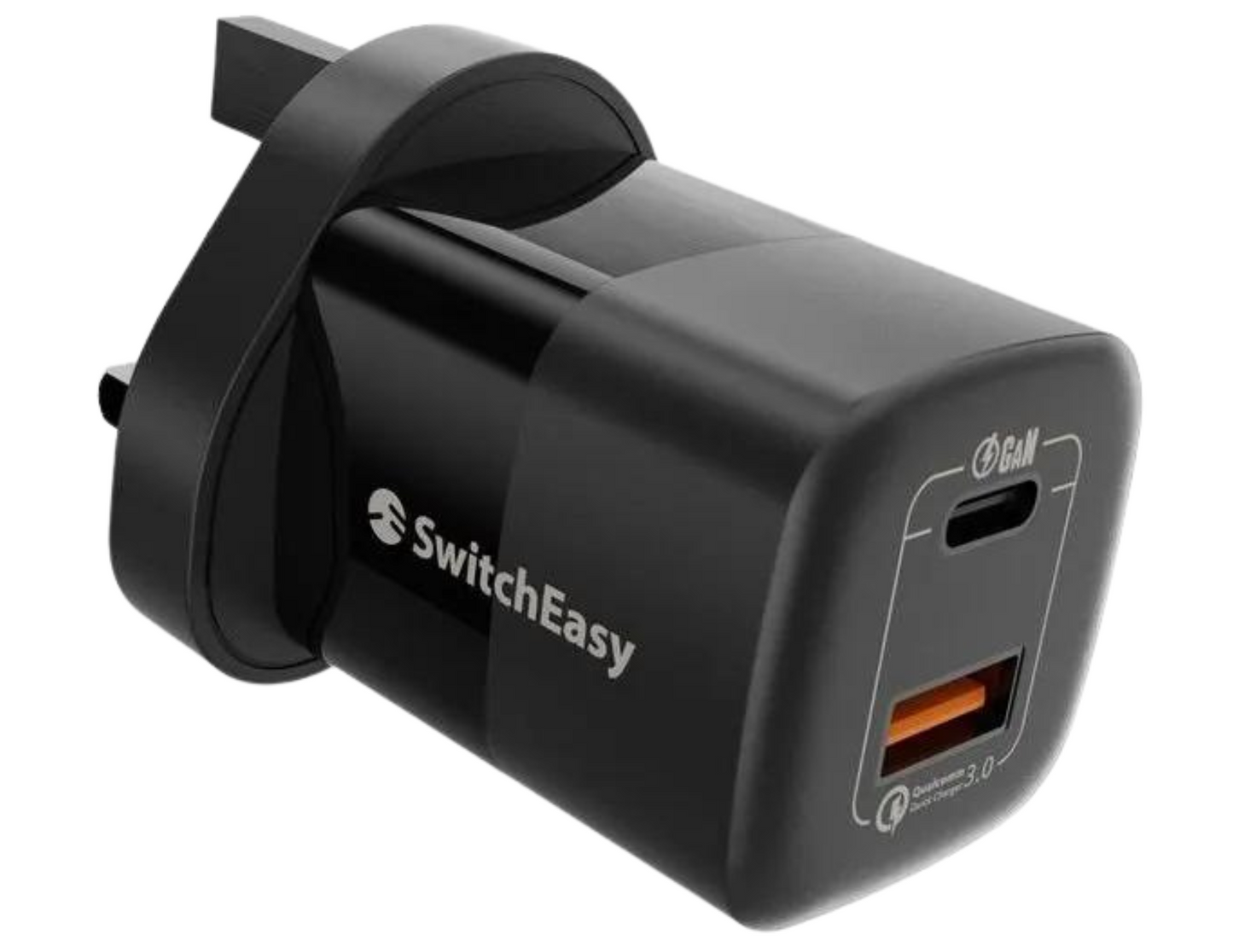SwitchEasy PowerBuddy 40W GaN Wall Charger 2 Port - THABTHABA STORE