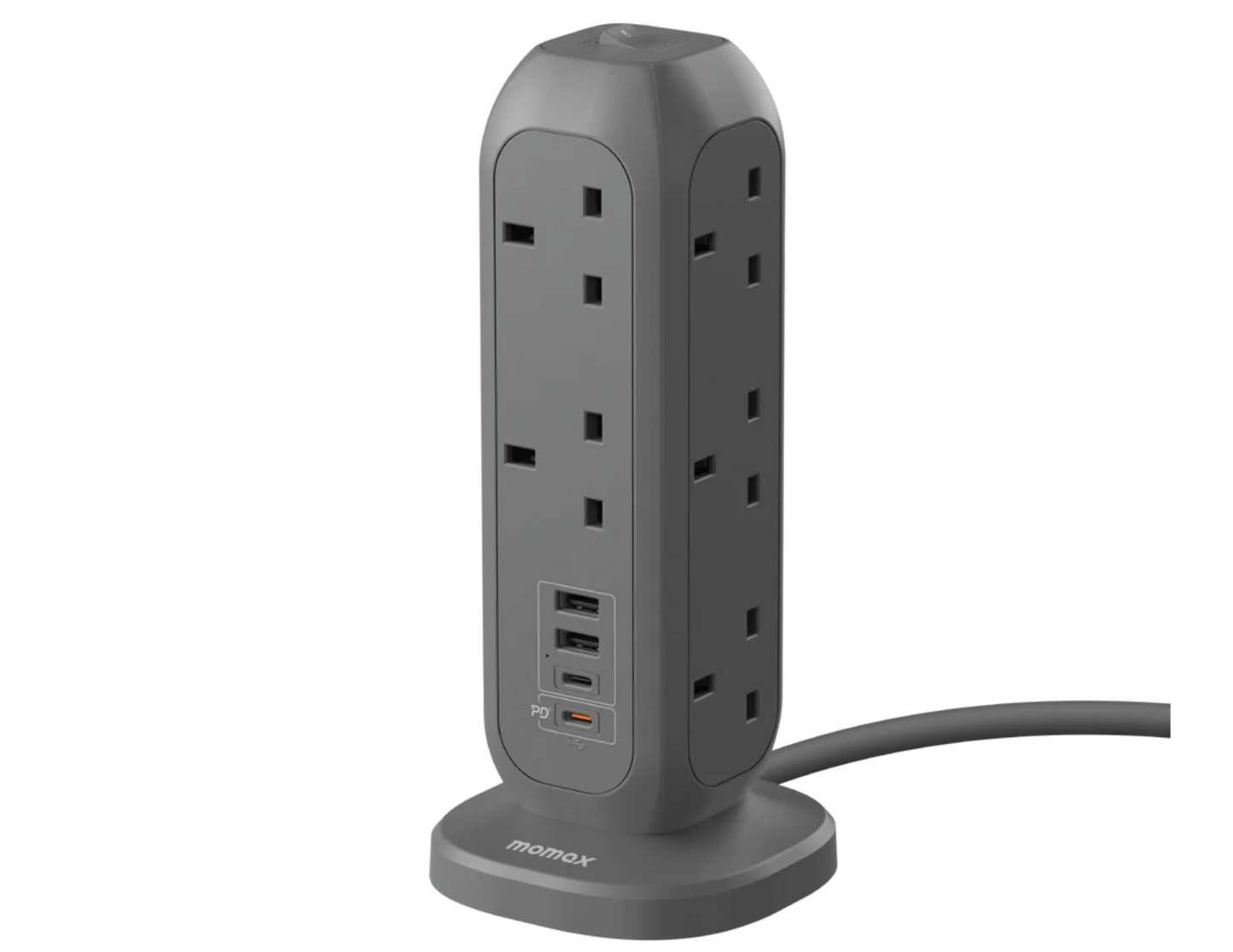 Momax OnePlug | 11-Outlet Power Strip With USB - THABTHABA STORE