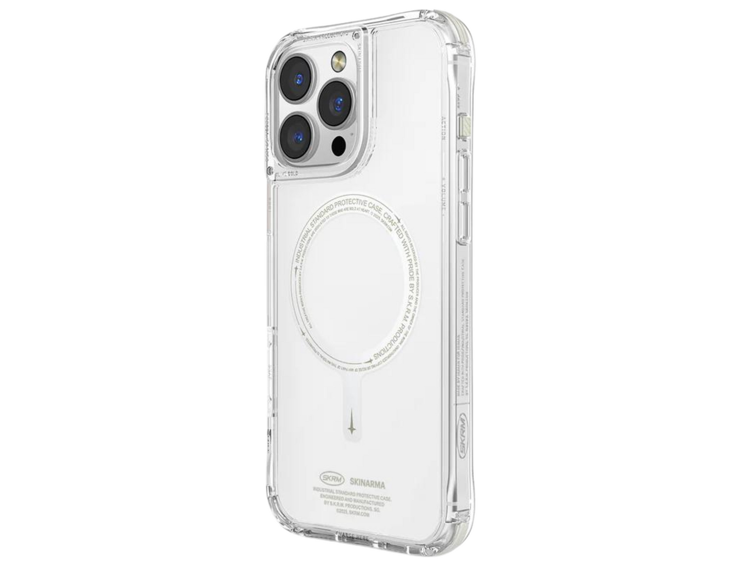 Skinarma - SAIDO NITEGLOW Mag-Charge - Secure Magnetic Alignment Case for iPhone 16 Pro & 16 Pro Max