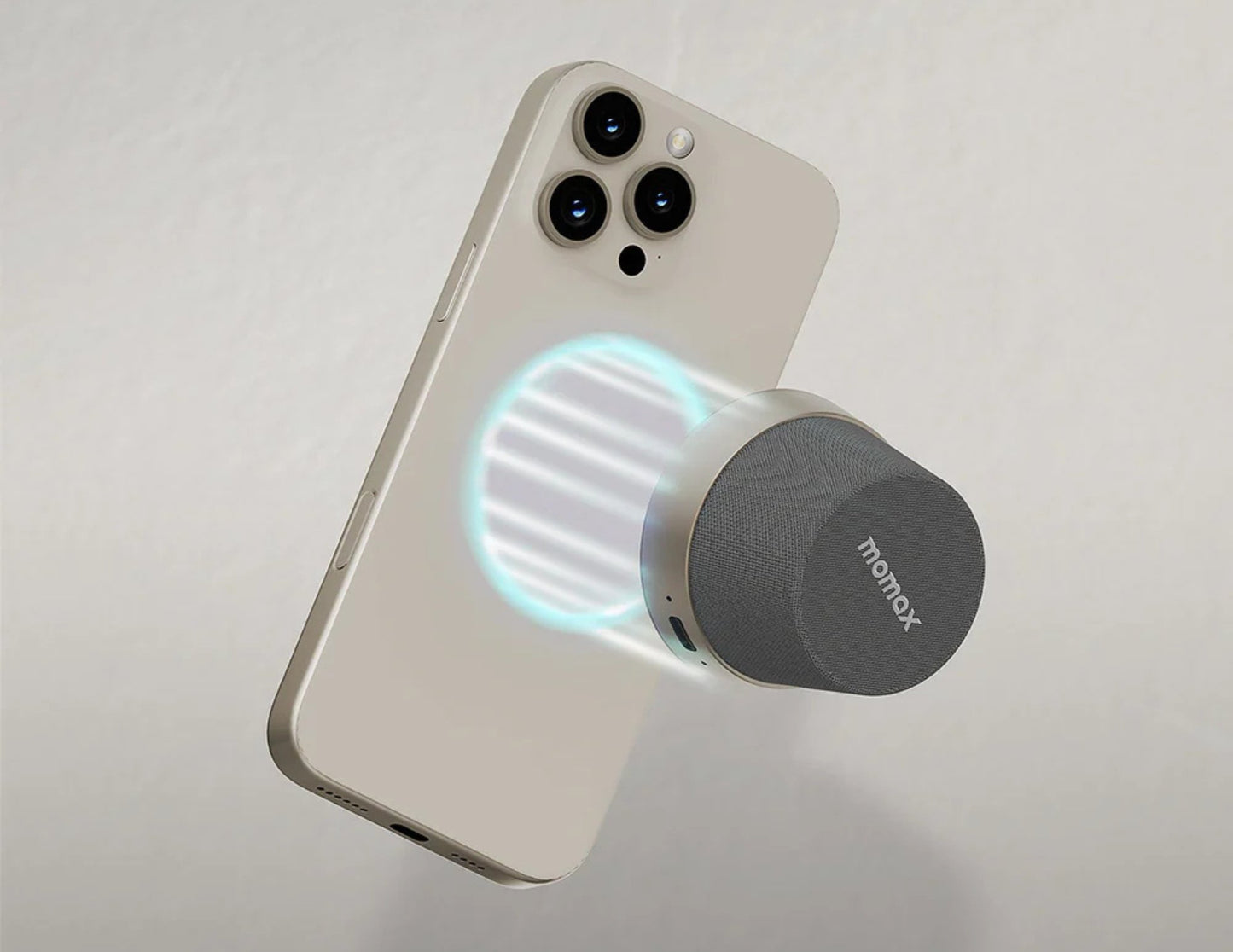 Momax 1-Vibe Go Magnetic Portable True Wireless Speaker