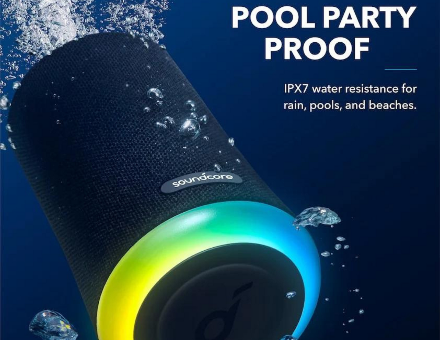 Anker Soundcore Flare Mini , Portable Waterproof Speaker - THABTHABA STORE