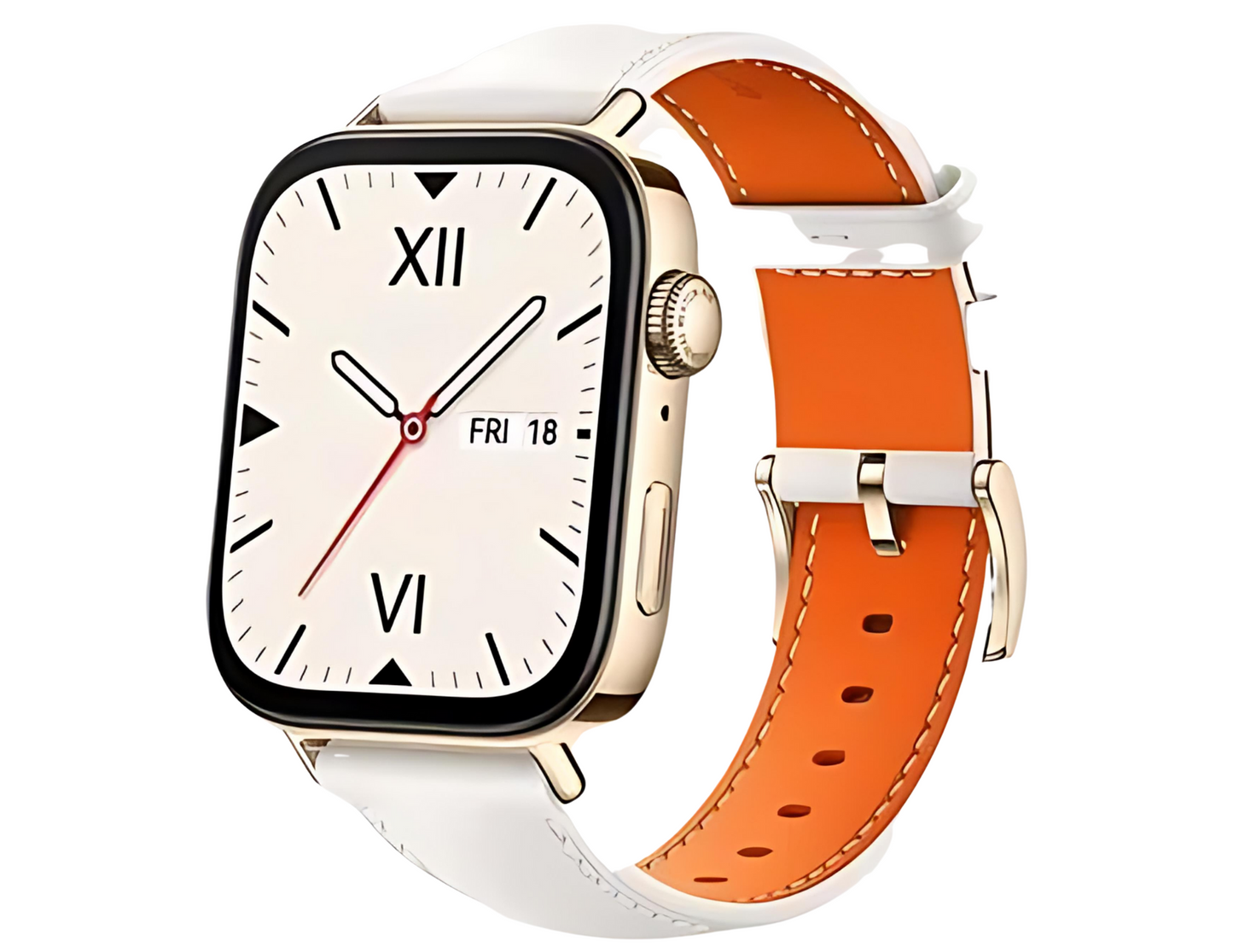 Huawei Watch Fit 3 NFC Edition - White Leather Strap - THABTHABA STORE