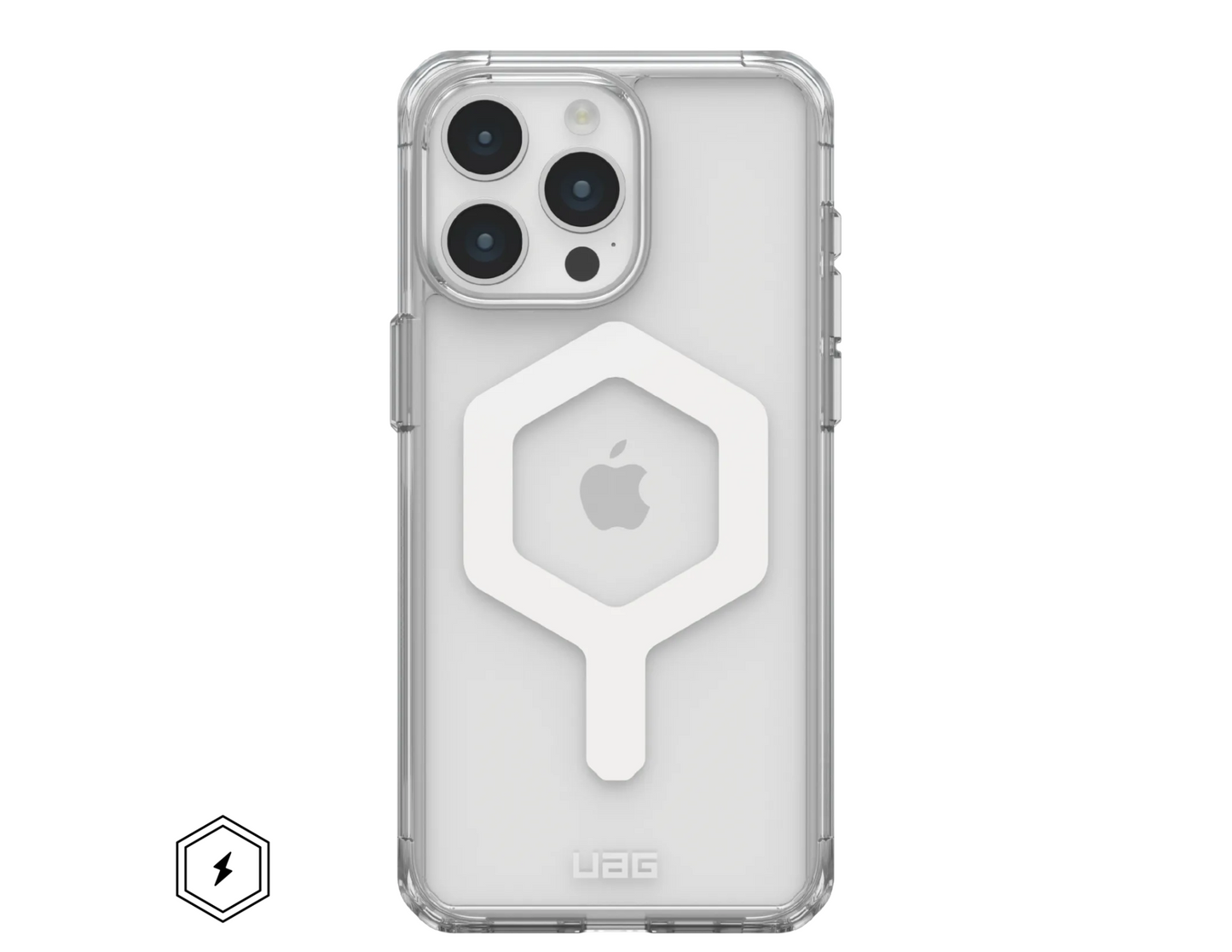 UAG Plyo Case for iPhone 15 Pro - Pro Max , Ice/White - THABTHABA STORE