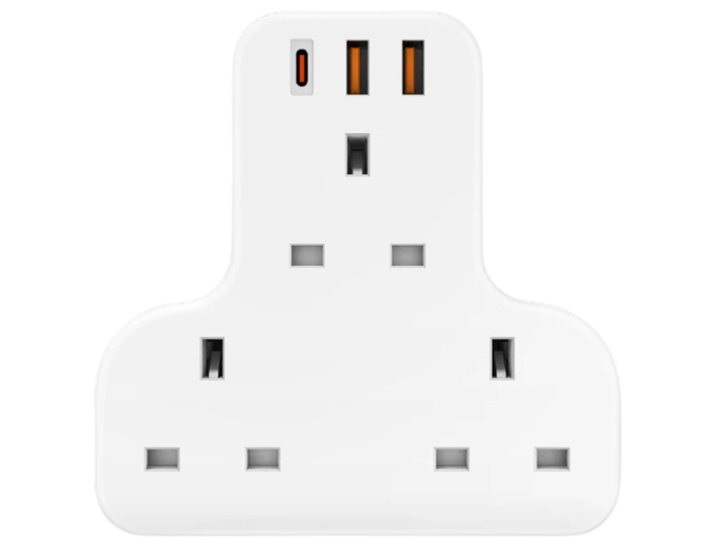 Bazic GoPort Trio Multi-Socket Wall Charger – CHR-GP-TRIO-WHT