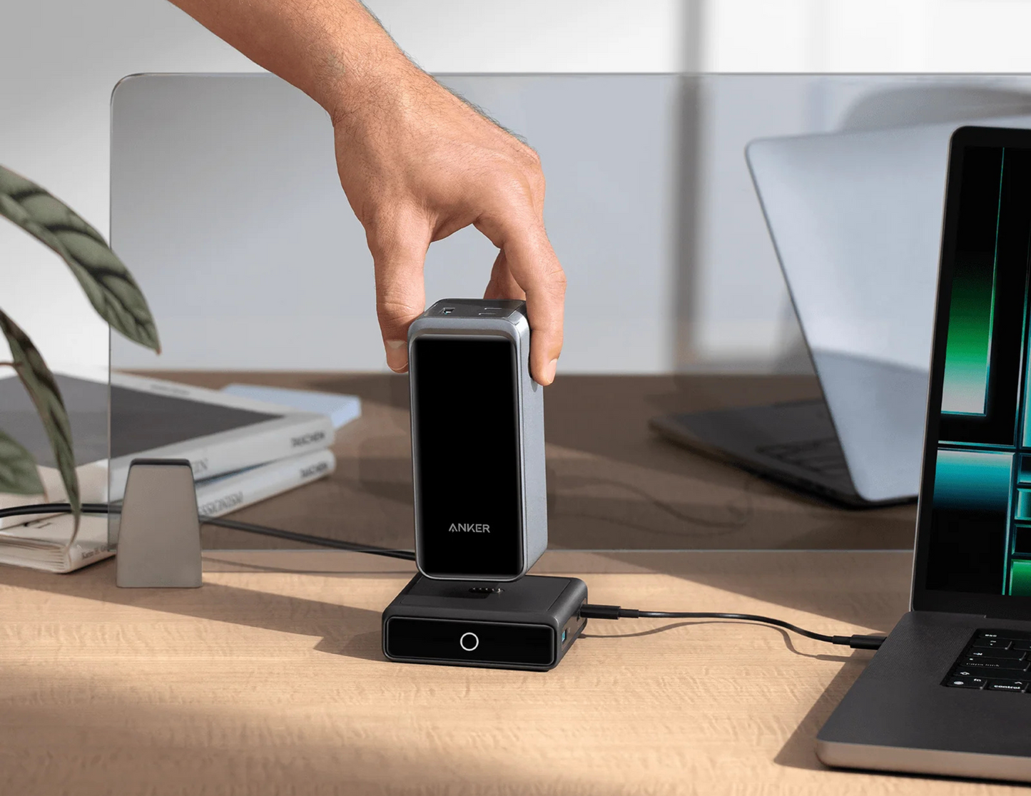 قاعدة شحن Anker 100 وات لبنك الطاقة Anker Prime A1902211