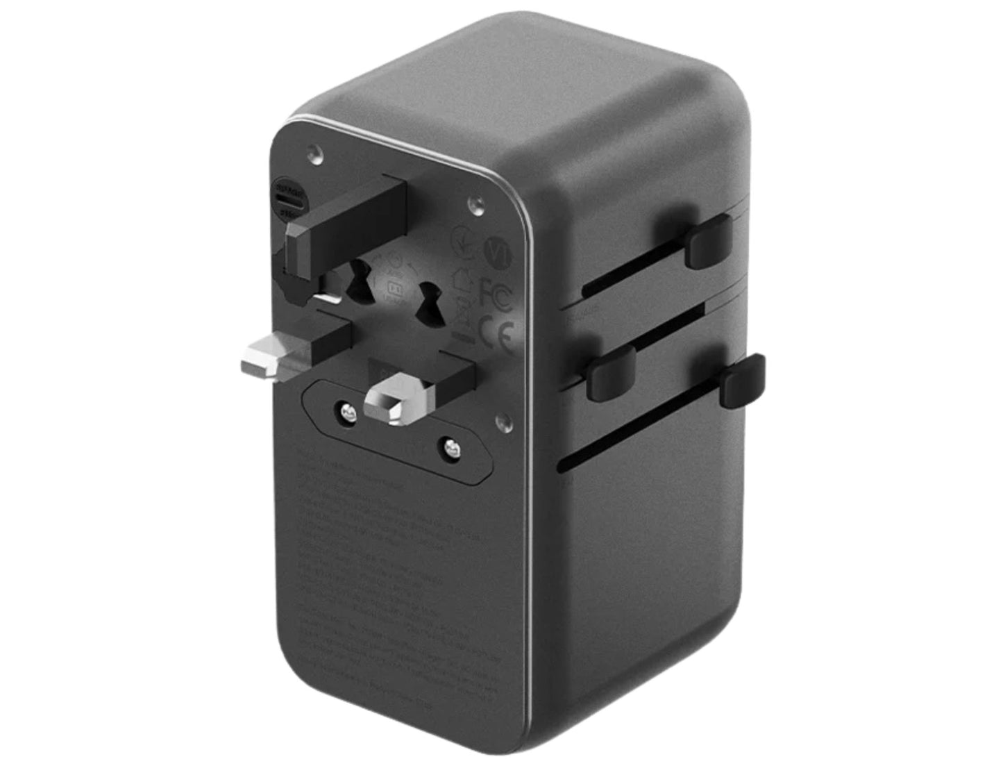 Energea TravelWorld Adapter GaN85 – TWA-GAN85C-GUN