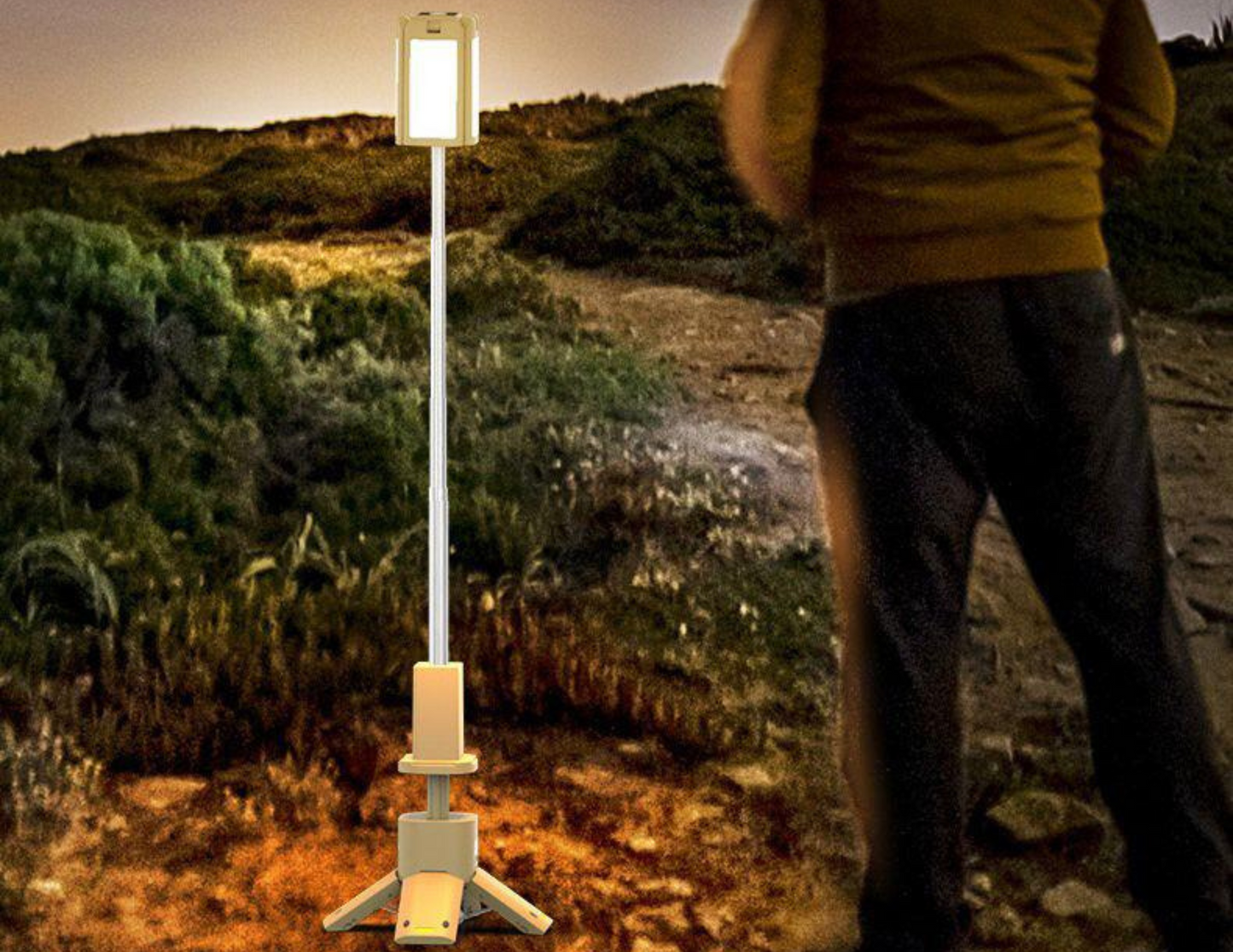 Outdoor Four-Leaf Camping Light