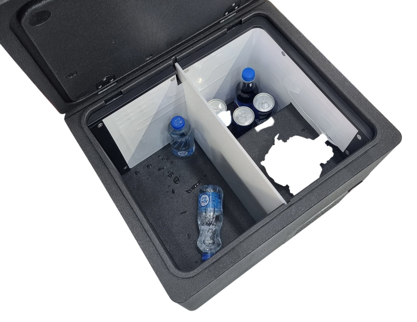 UOR Portable Refrigerator FE40 Cool Box – 40L Dual Zone, LG Compressor, App Controlled