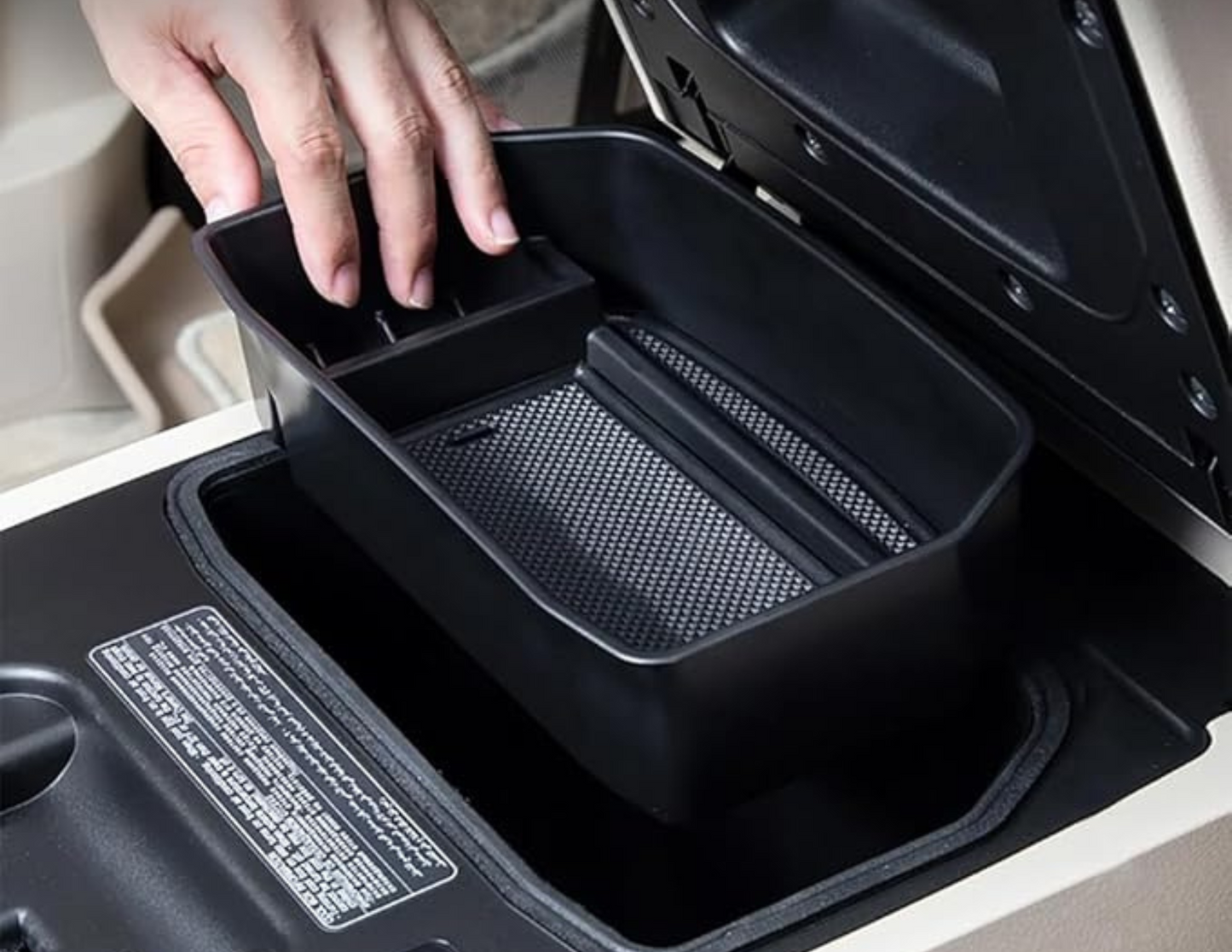 Car Center Console Armrest Storage Solutions for Land Cruiser , Lexus & Nissan (variant-specific)