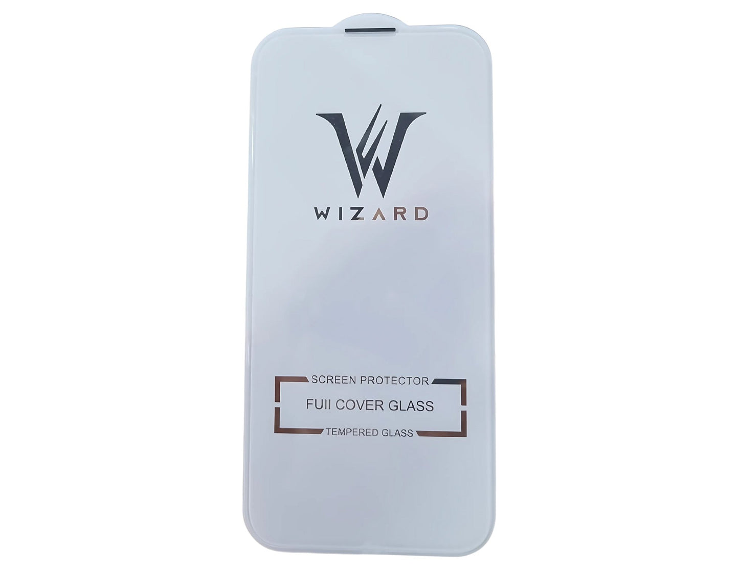 Wizard Pure Edge 3D Full Screen Tempered Glass for iPhone 16, 15, 14 Pro Max – Curved, HD, 9H Hardness, Anti-Fingerprint, Borderless