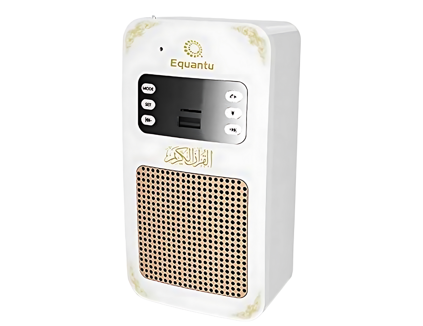 Equantu SQ-669 Smart Wall Plug Quran Speaker With Remote - THABTHABA STORE