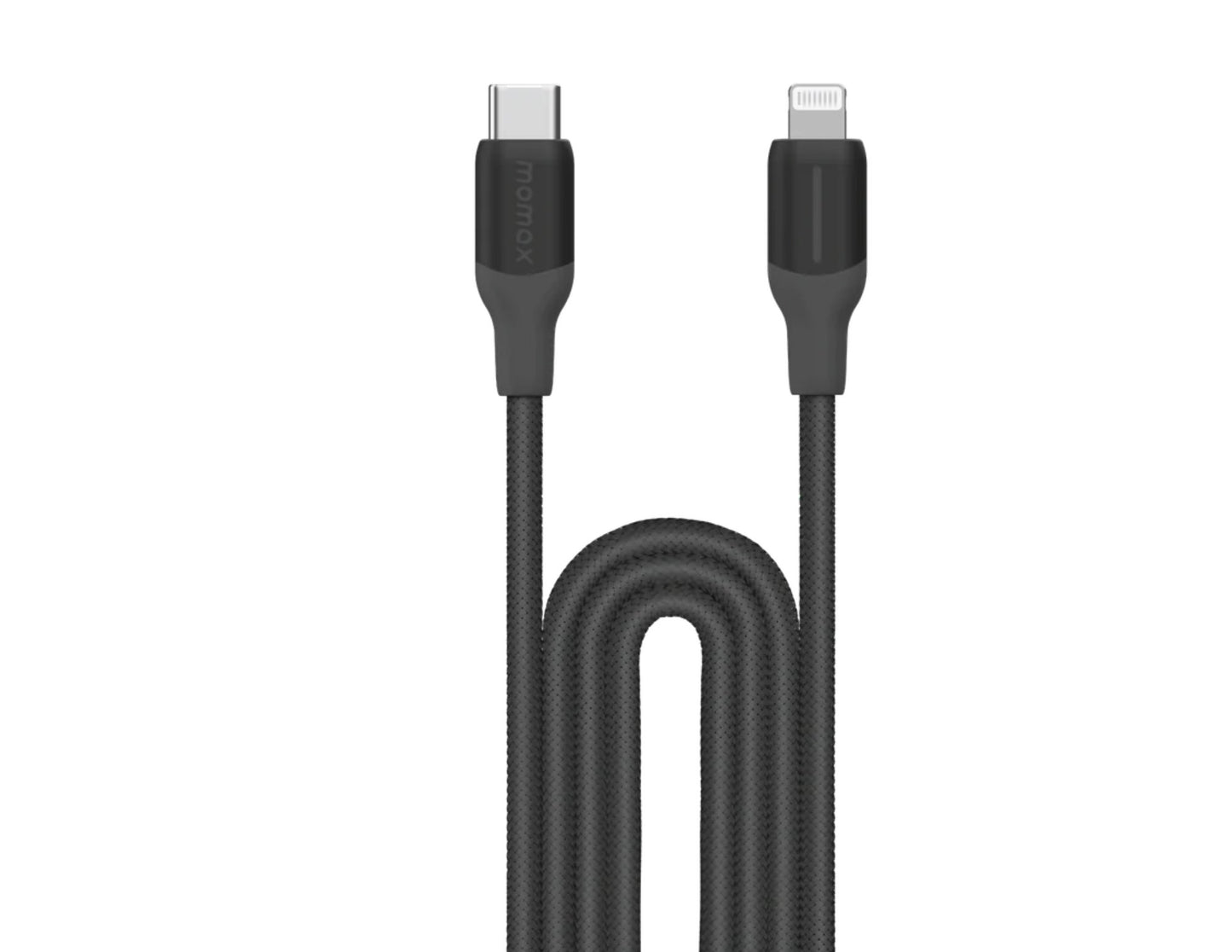 Momax 1-Link Flow CL+ USB-C to Lightning Braided Cable 2m (DL55D / DL55W) – MFi Certified Fast Charging Cable for iPhone & iPad