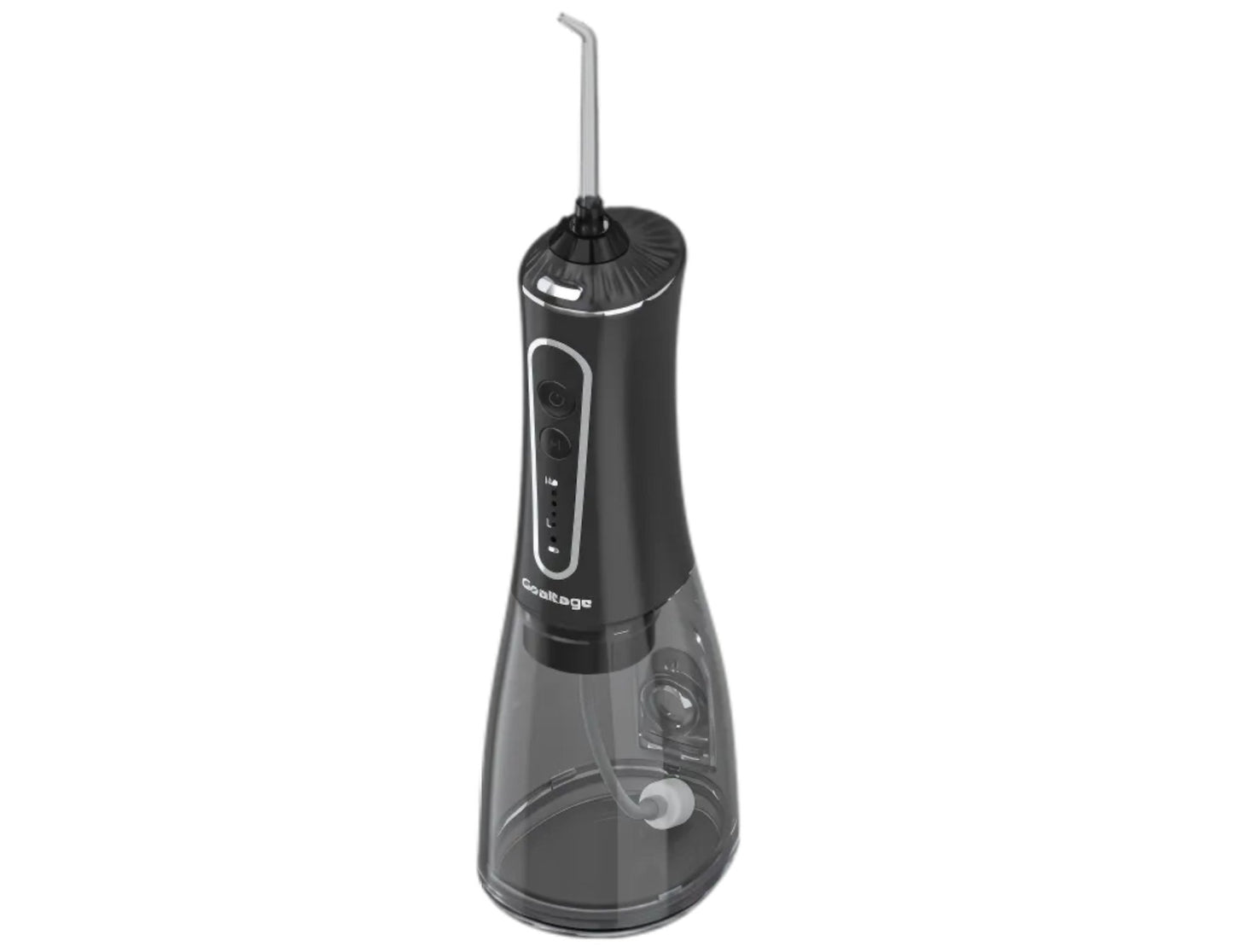 Black Goaltage HydroCare Water Flosser GT-FLS01 – 300ml on a white background