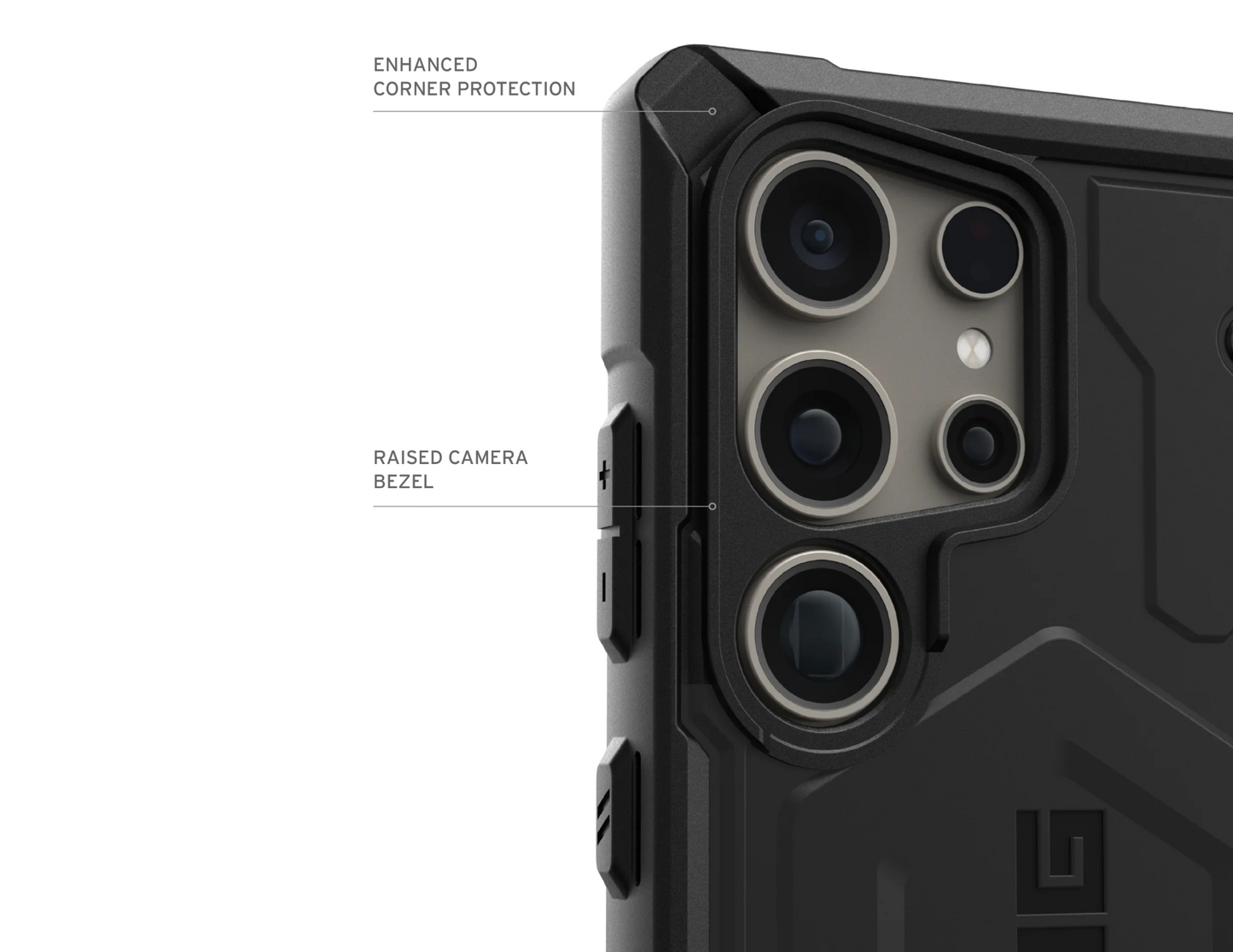UAG Pathfinder Case for Samsung Galaxy s24 Ultra - Black - THABTHABA STORE