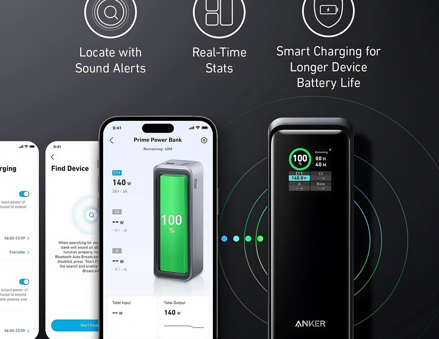 Anker Prime 27,650mAh Power Bank (250W) – A1340011