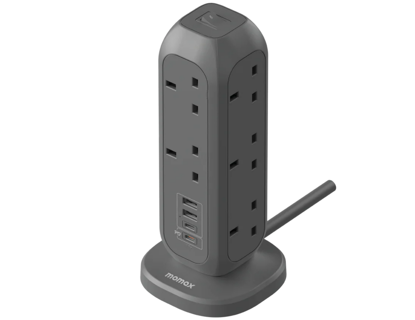 Momax OnePlug | 11-Outlet Power Strip With USB - THABTHABA STORE