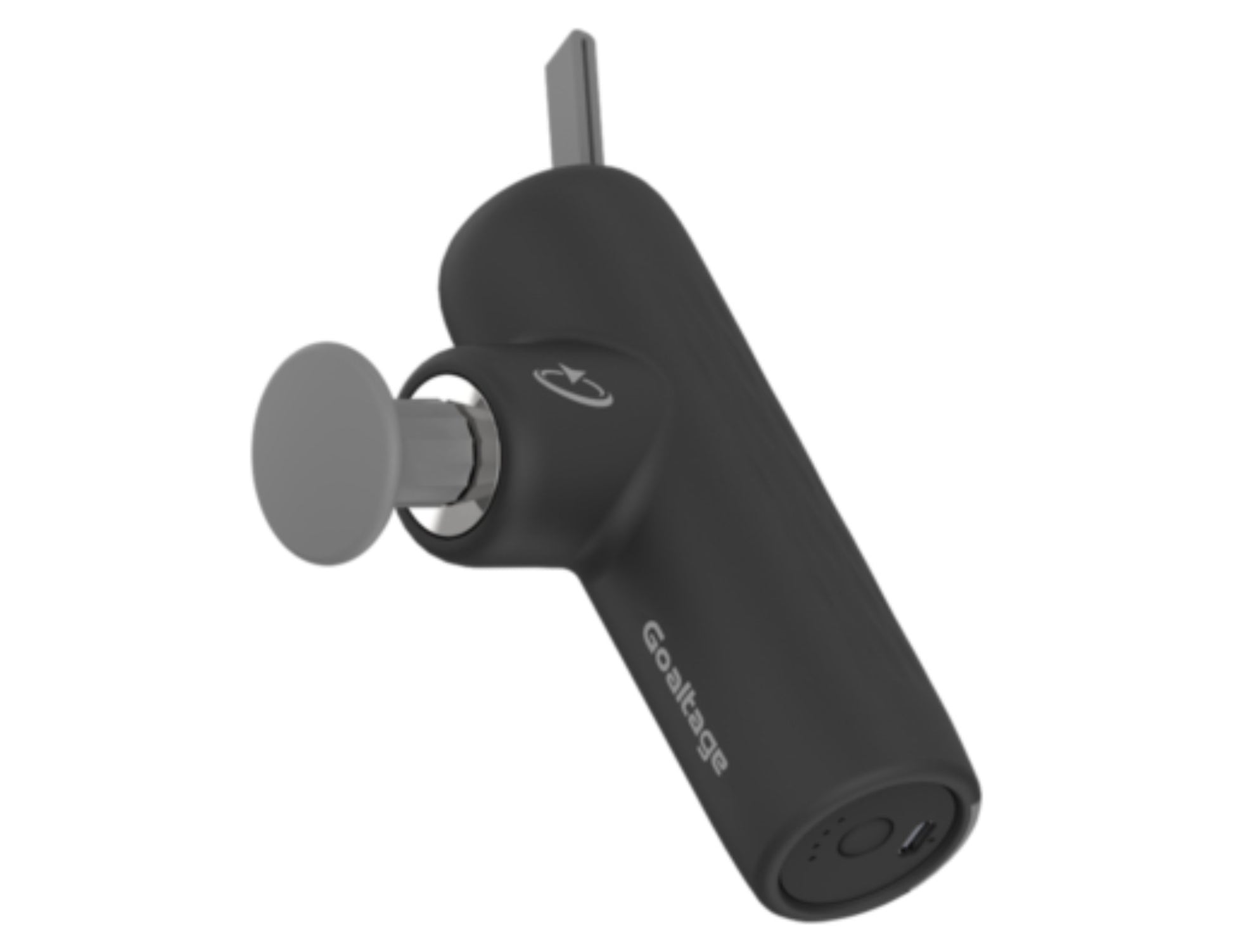 Black Goaltage MuscleEase Massager – GT-MSG03 on a white background