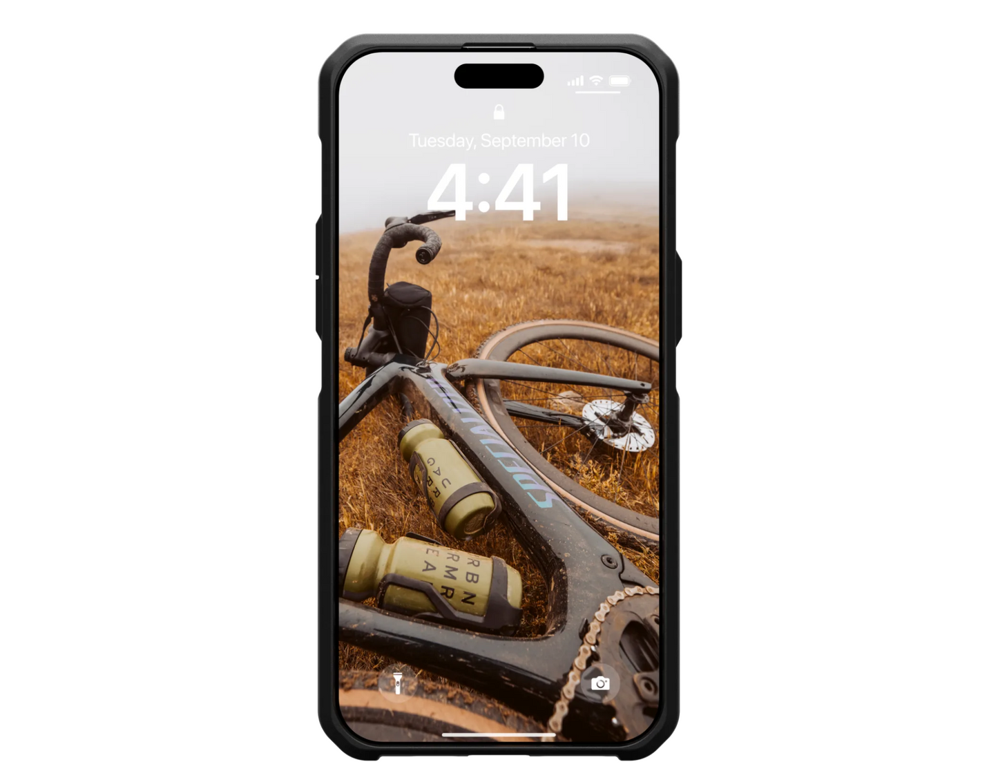 UAG Metropolis LT Case for iPhone 15 Pro - Pro Max - Kevlar Black & Olive - THABTHABA STORE