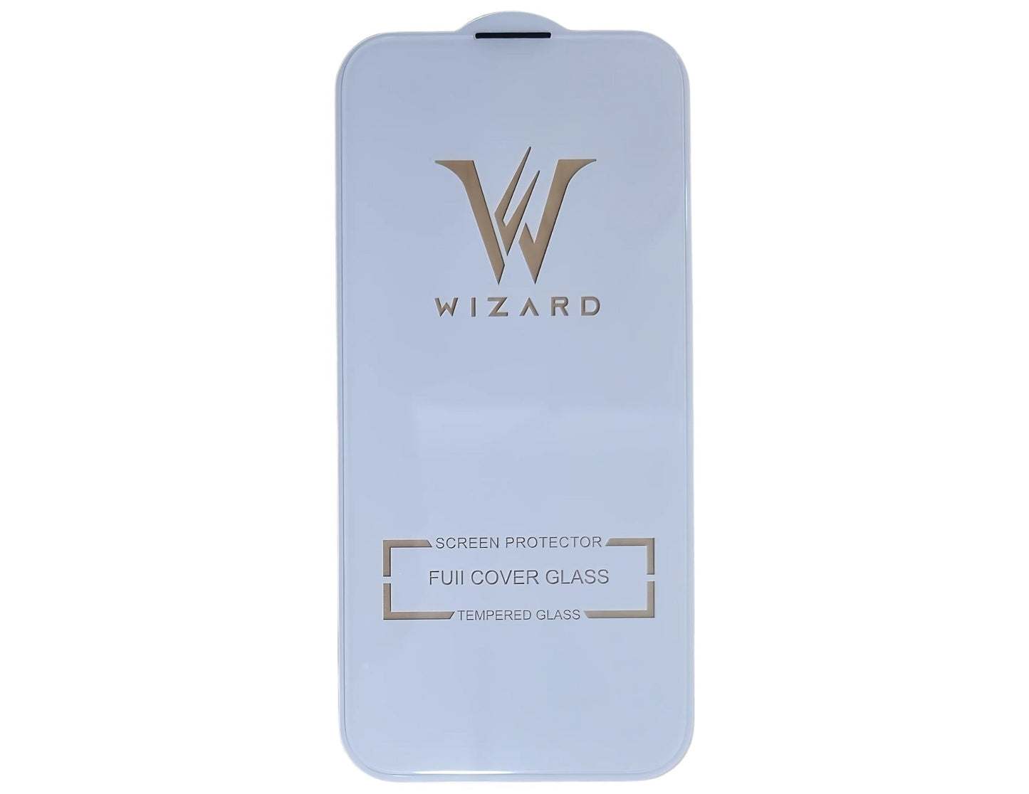 Wizard Pure Edge 3D Full Screen Tempered Glass for iPhone 16, 15, 14 Pro Max – Curved, HD, 9H Hardness, Anti-Fingerprint, Borderless