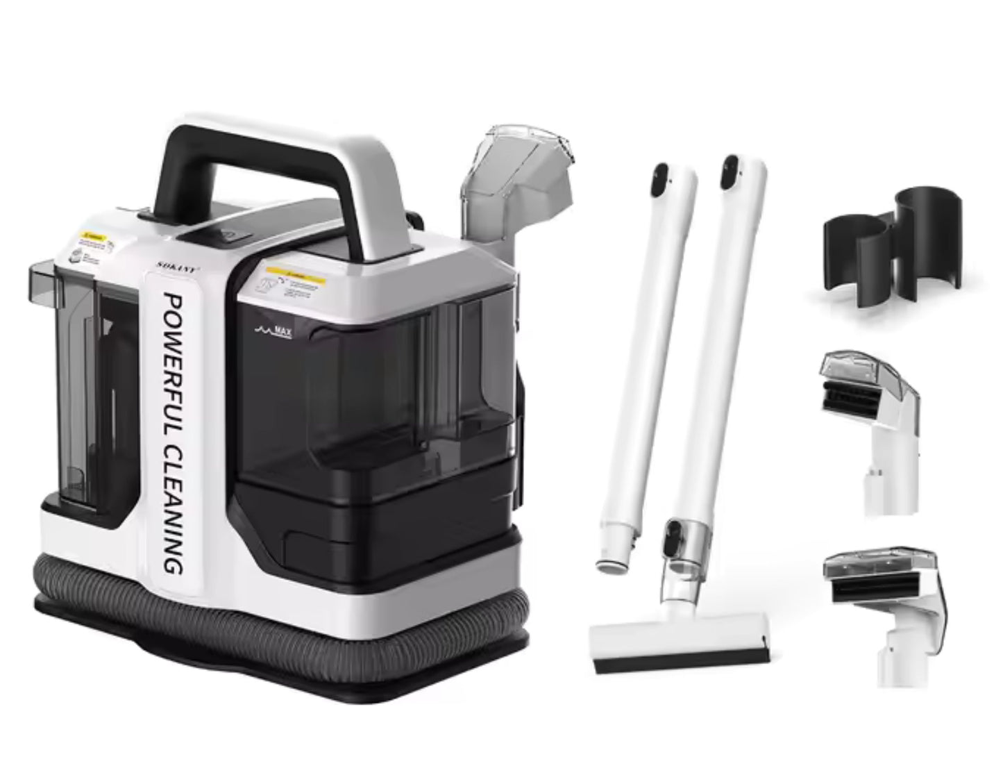 Sokany Portable Carpet & Upholstery Cleaner 1800W SK-13065 – 1.08L Water Tank, IPX4 Waterproof
