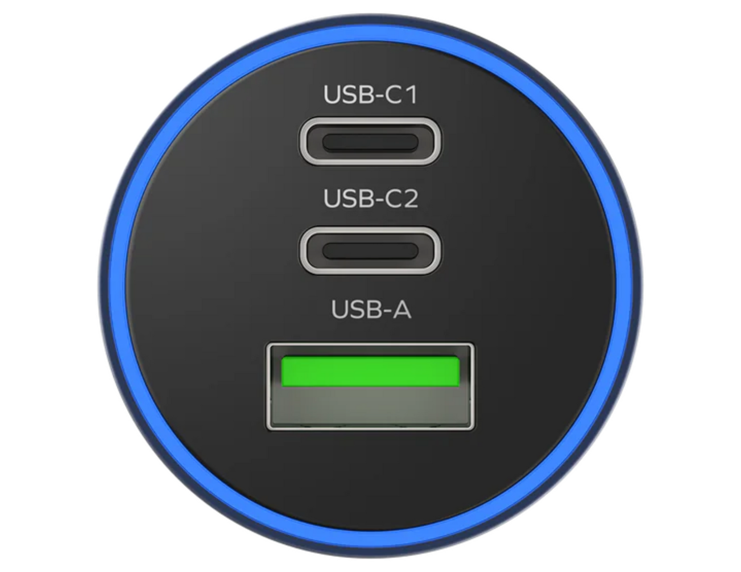 Momax MoVe 100W 3 Port Car Charger - UC17 - THABTHABA STORE