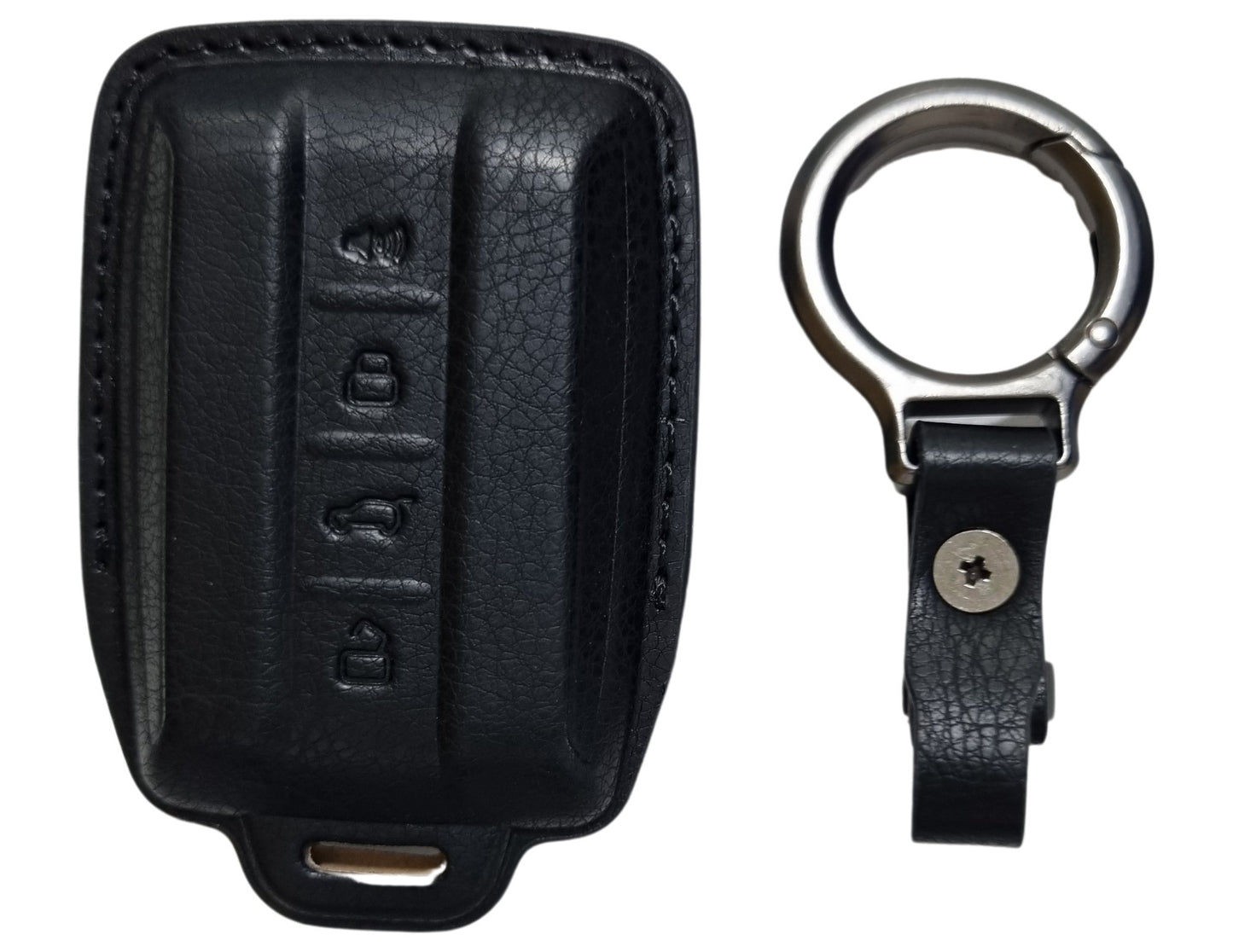 Tank 500 Car Key Cover with a keychain on a white background
