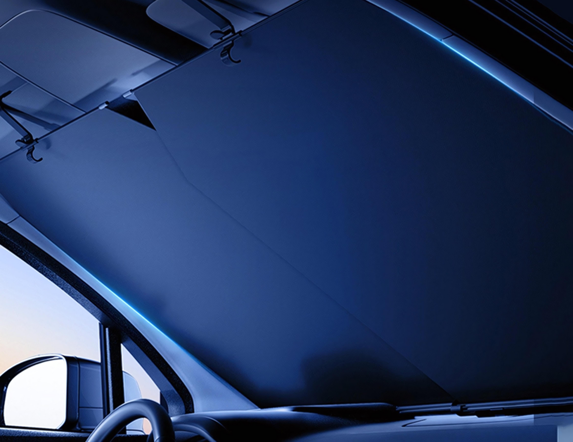 VyVylabs CoolDrive Double Layered Windshield Sunshade - THABTHABA STORE
