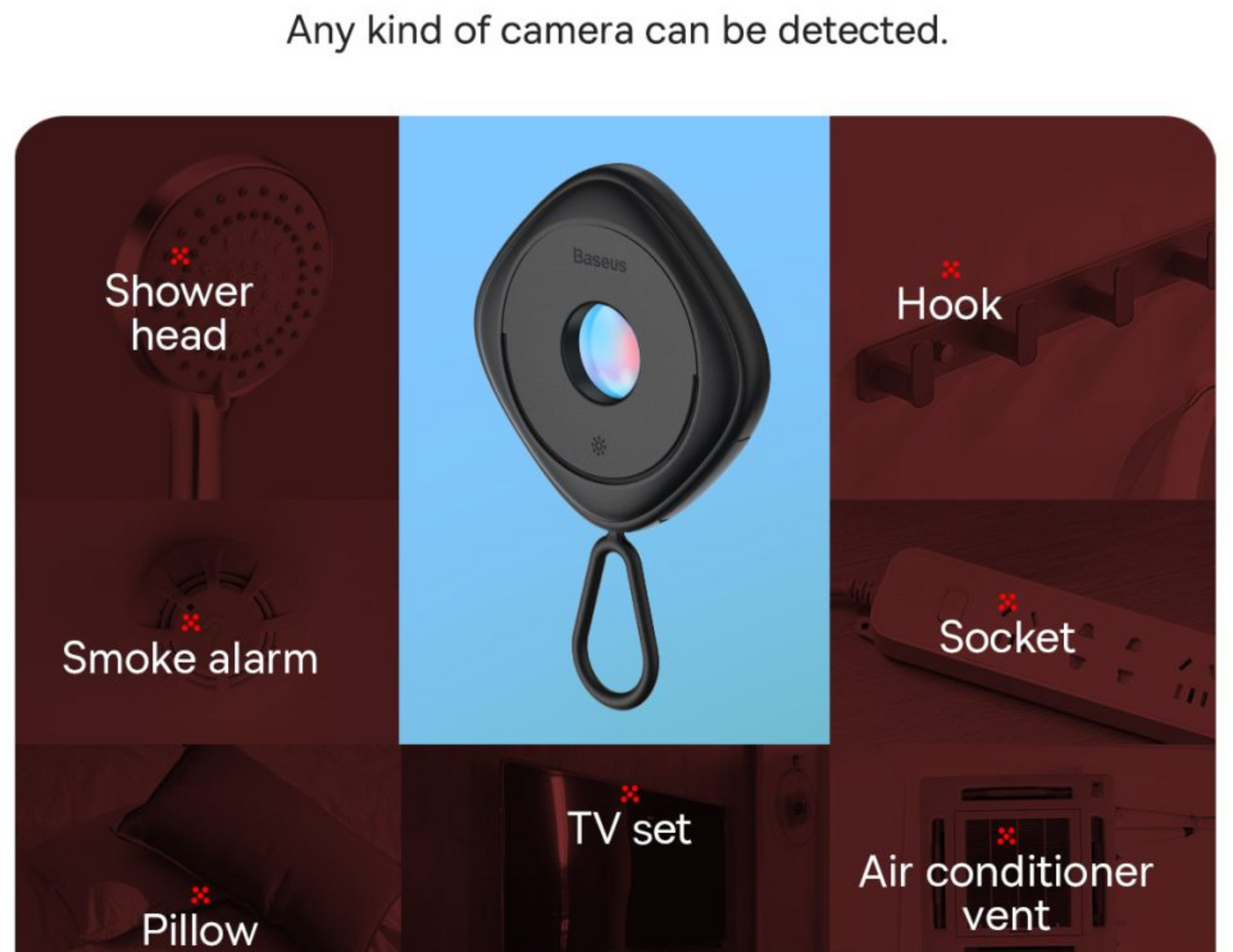 Baseus Heyo Camera Detector - THABTHABA STORE