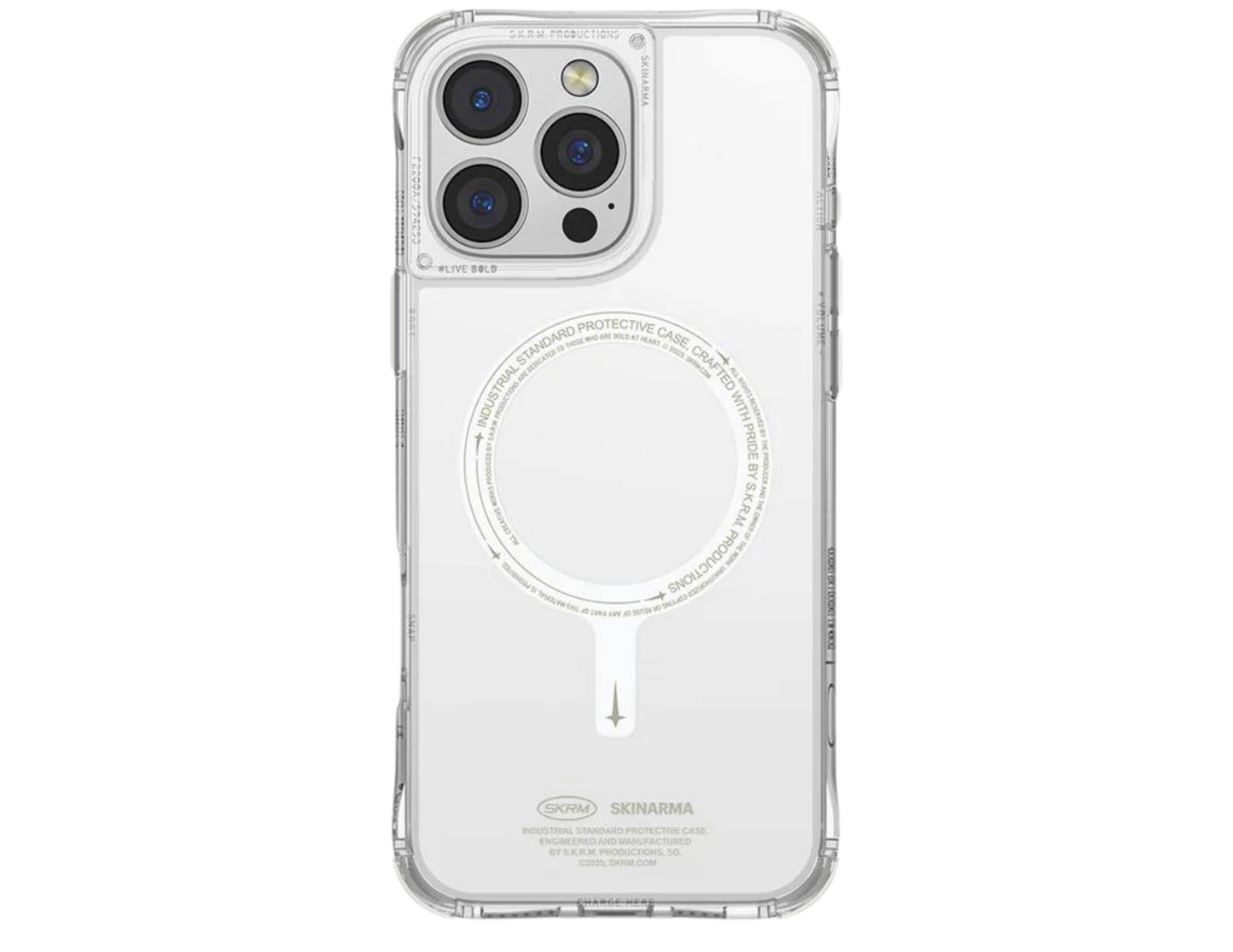 Skinarma - SAIDO NITEGLOW Mag-Charge - Secure Magnetic Alignment Case for iPhone 16 Pro & 16 Pro Max