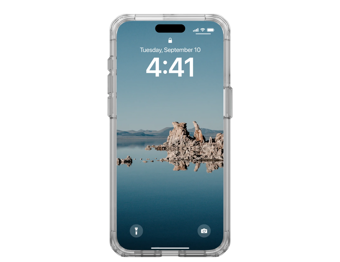UAG Plyo Case for iPhone 15 Pro - Pro Max , Ice/White - THABTHABA STORE
