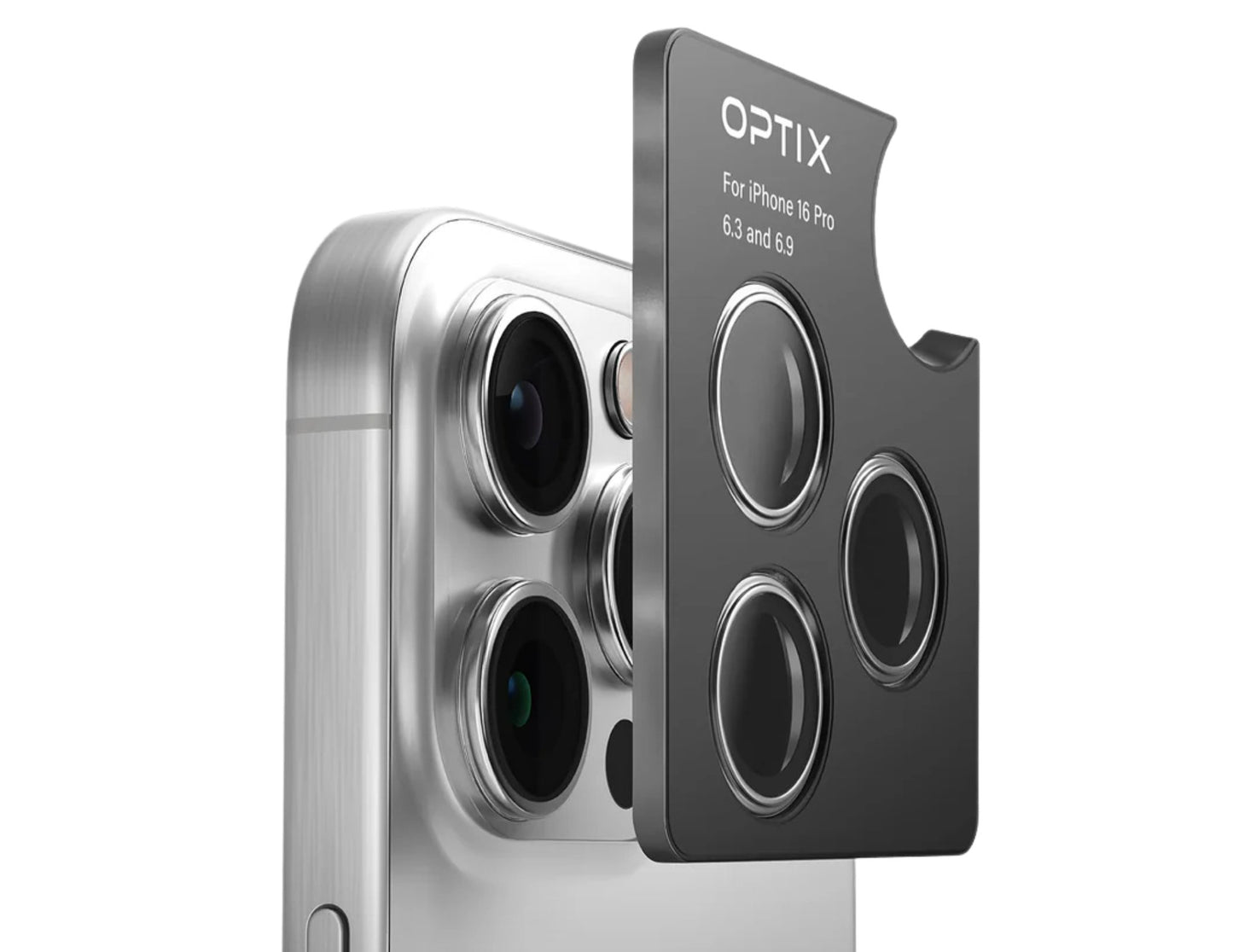 Uniq Optix Prime Sapphire Lens Shield for iPhone 16 Pro / Pro Max – Ultra HD Protection
